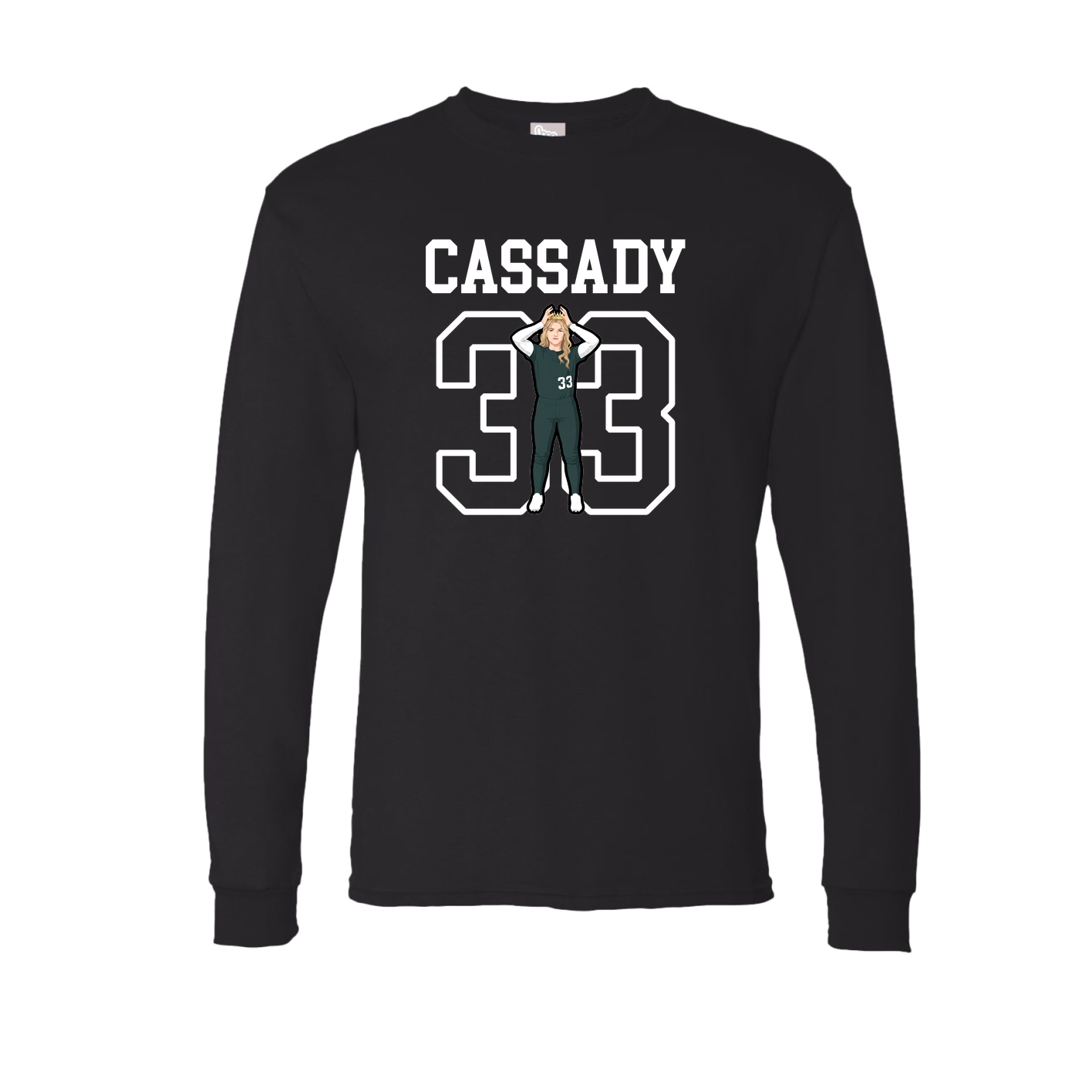Long Sleeve Tee — Shirsey in Black