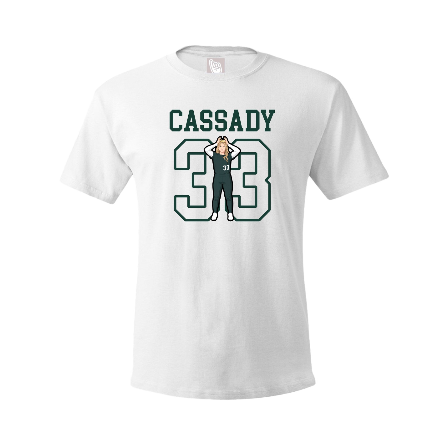 Youth Tee — Shirsey in White