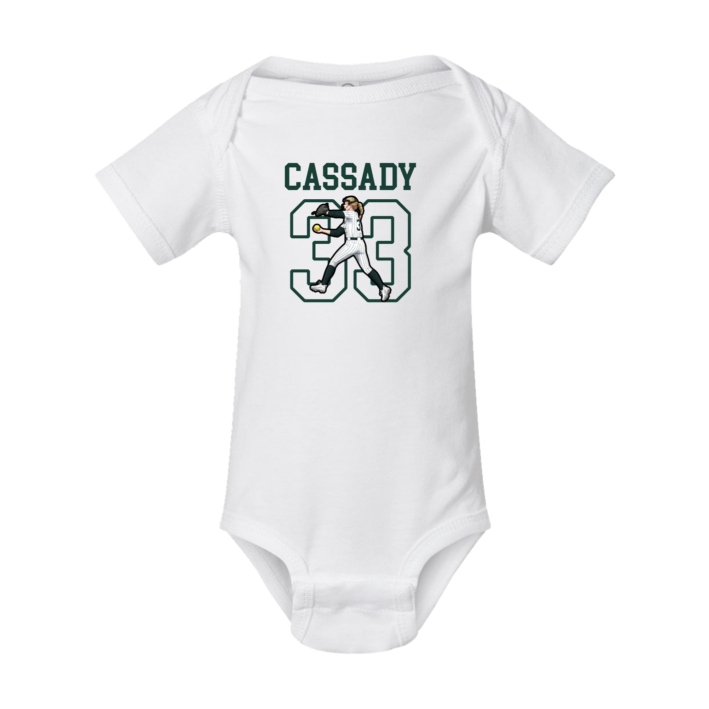 Baby Onesie — Shirsey in White