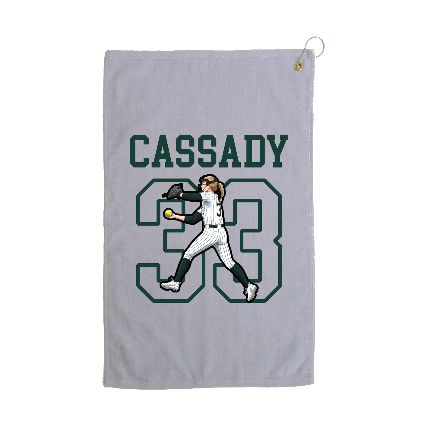 Golf Towel — Shirsey in Grey