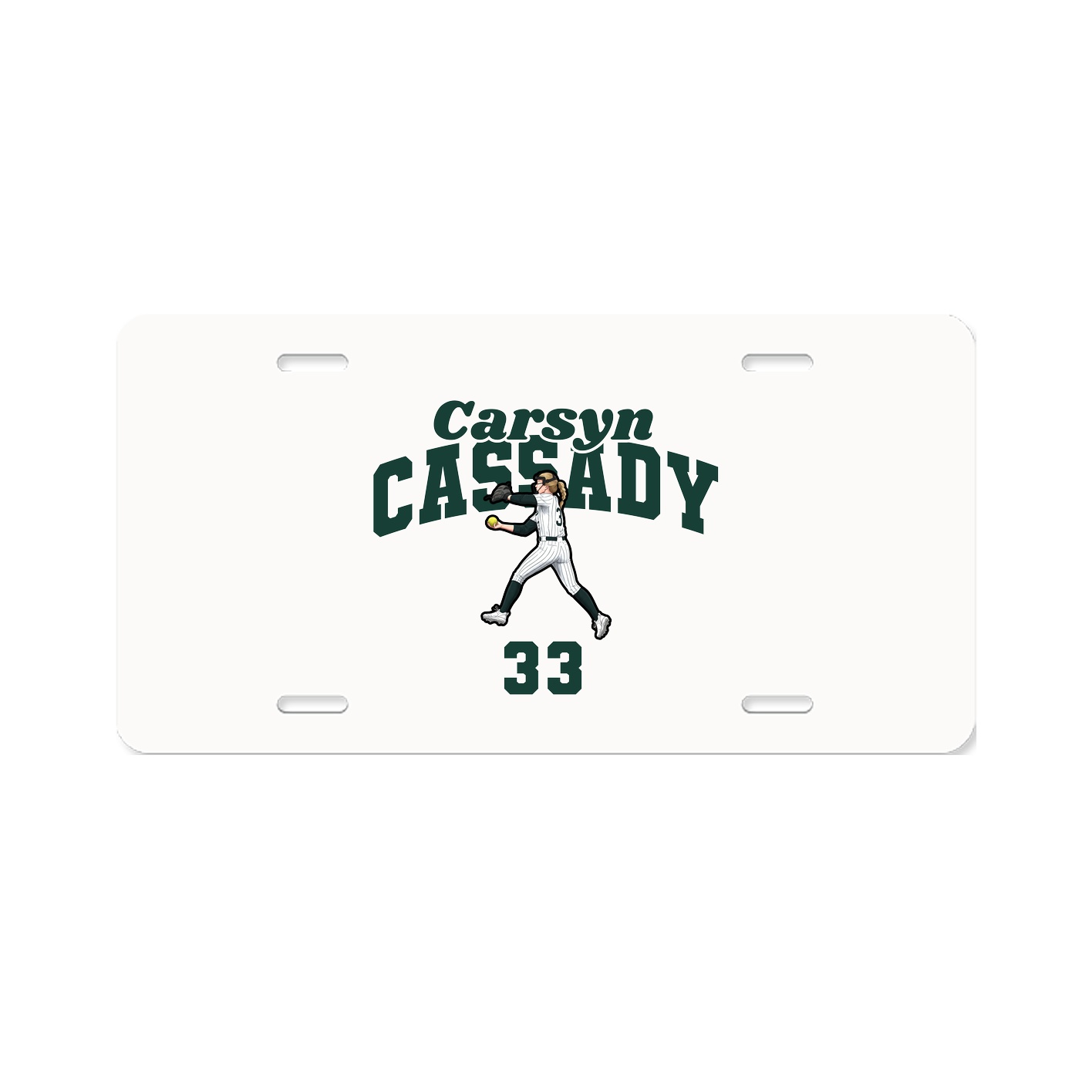 License Plate — Signature Arch in Classic