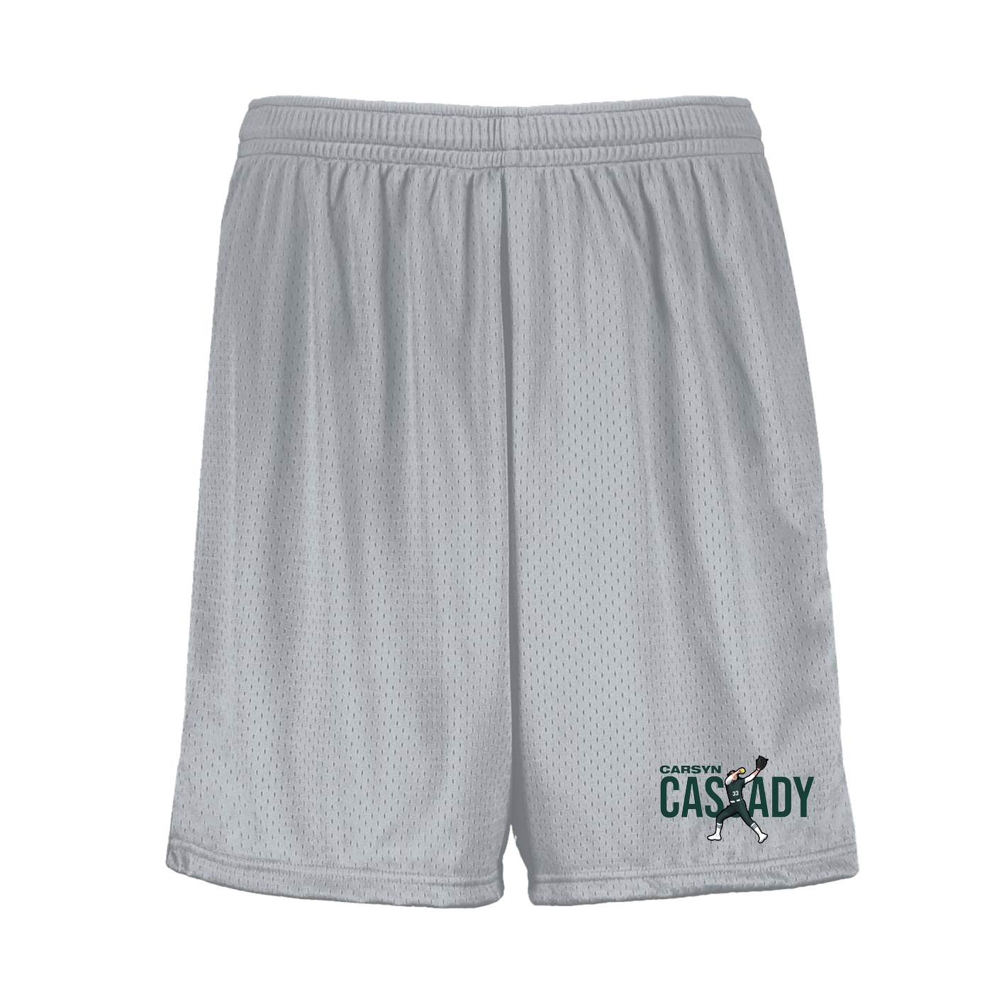 Shorts — Player Name in Silver
