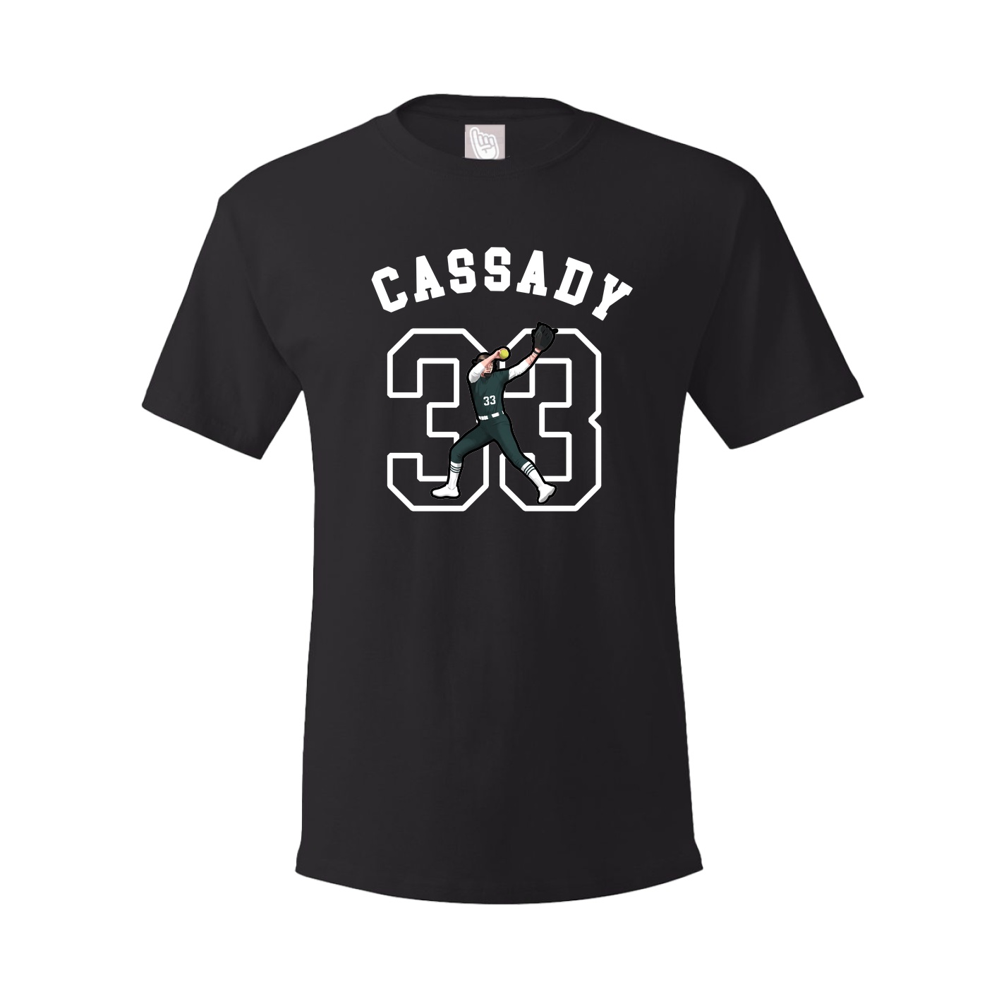 Youth Tee — Shirsey Arch in Black