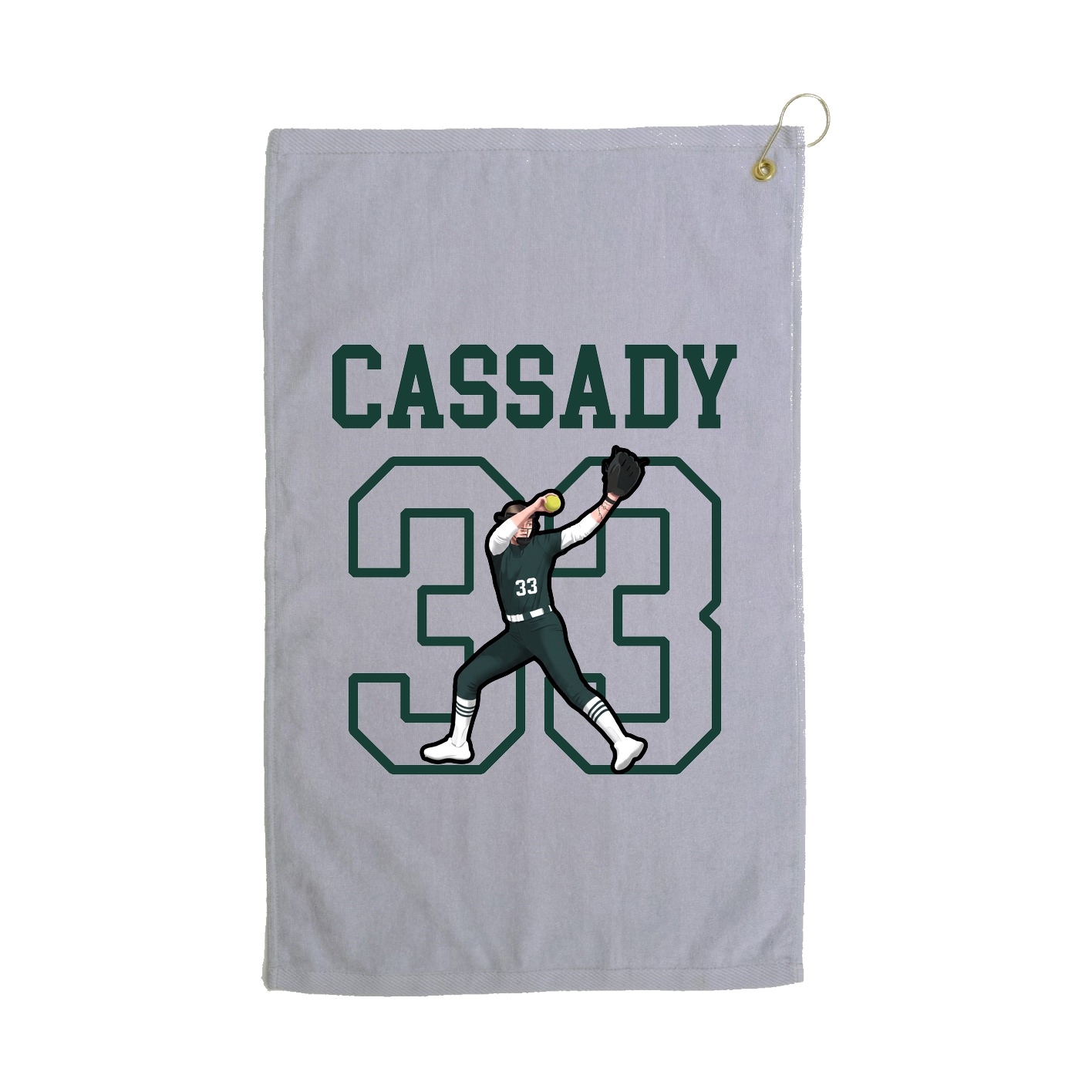 Golf Towel — Shirsey in Grey