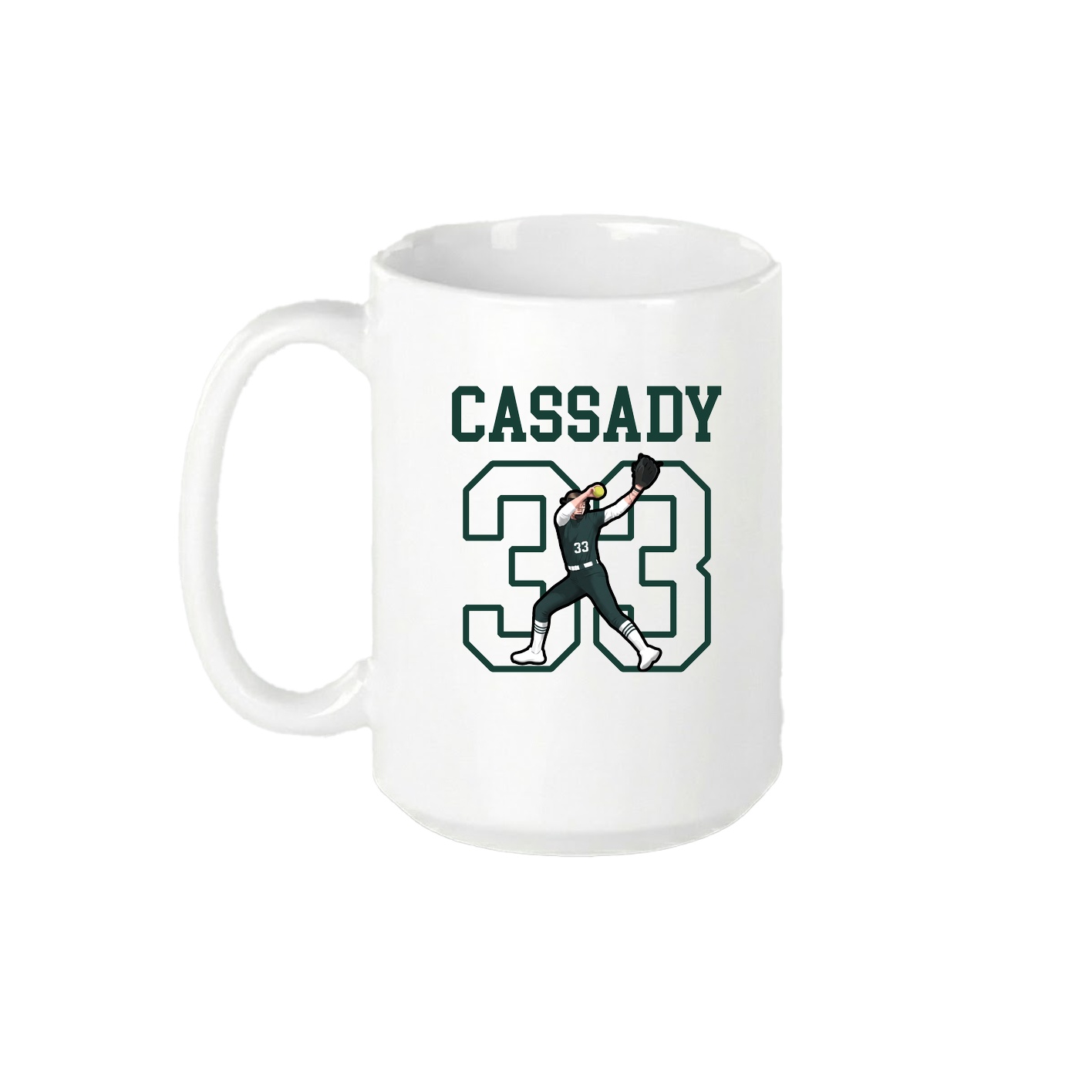 15oz Coffee Mug — Shirsey in White