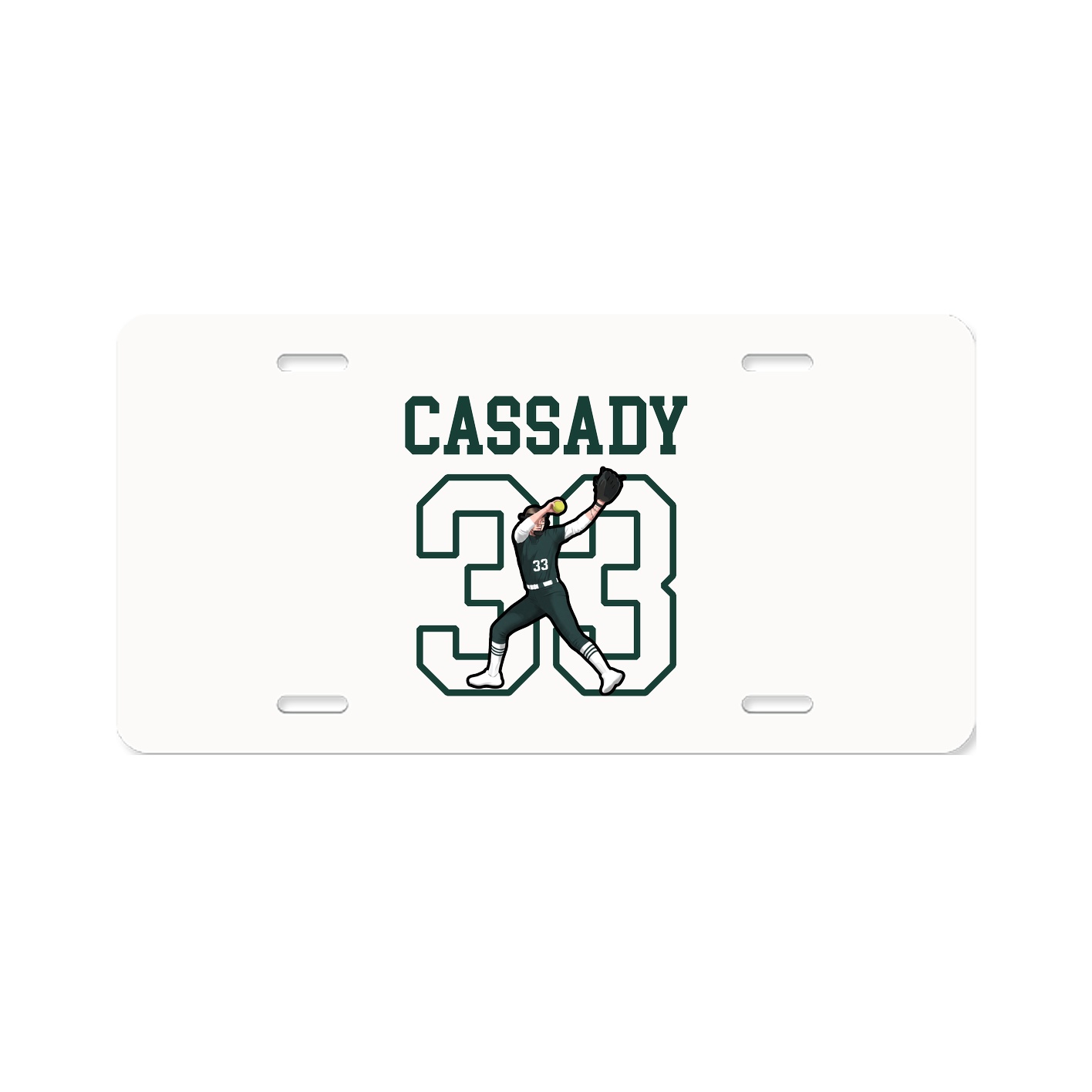 License Plate — Shirsey in Classic
