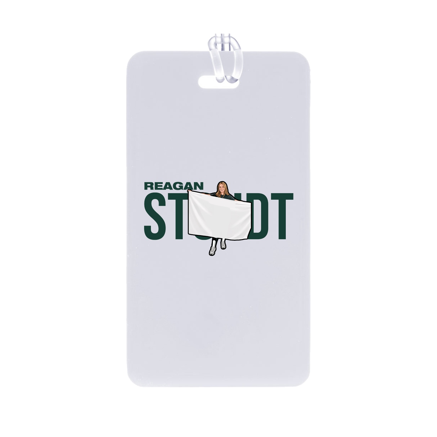 Bag Tag — Player Name in Classic