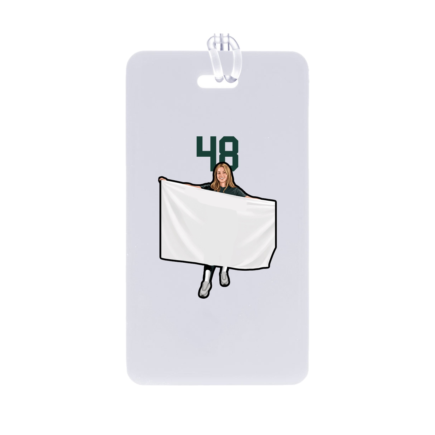 Bag Tag — Number Top in Classic