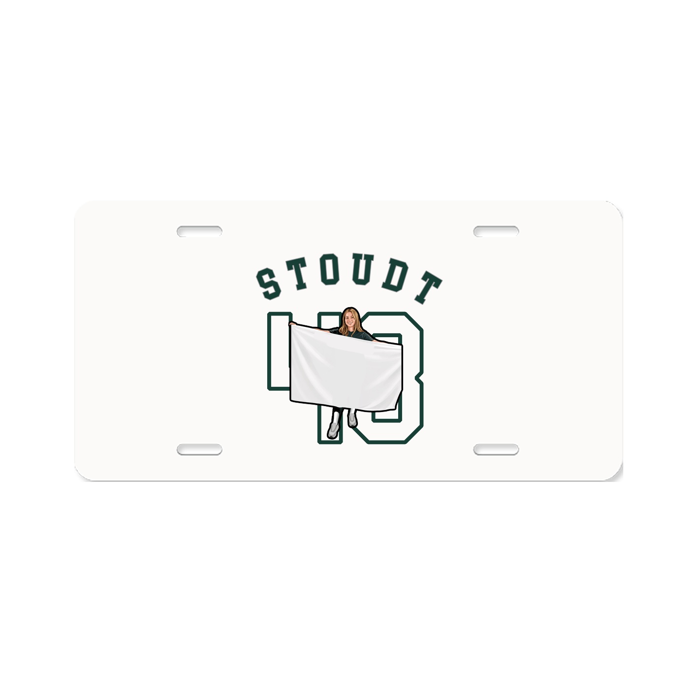 License Plate — Shirsey Arch in Classic