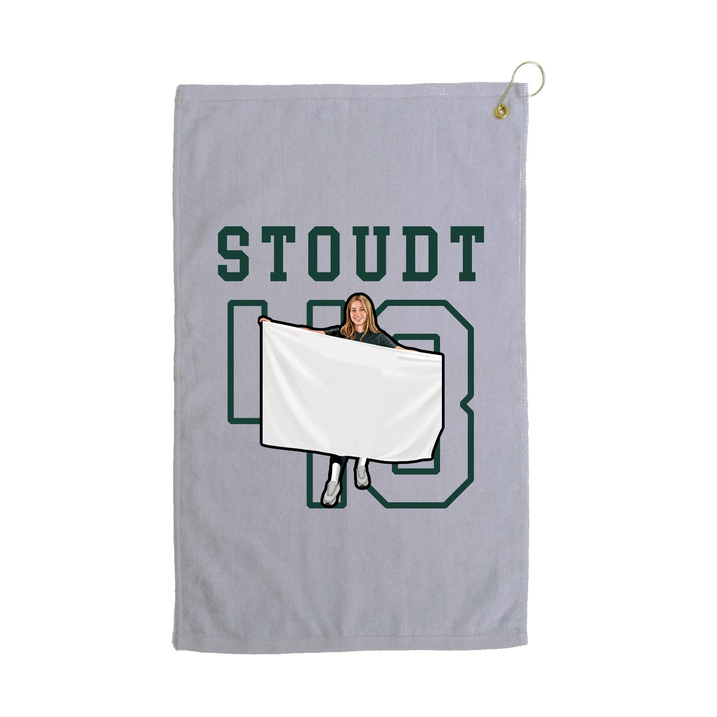 Golf Towel — Shirsey in Grey