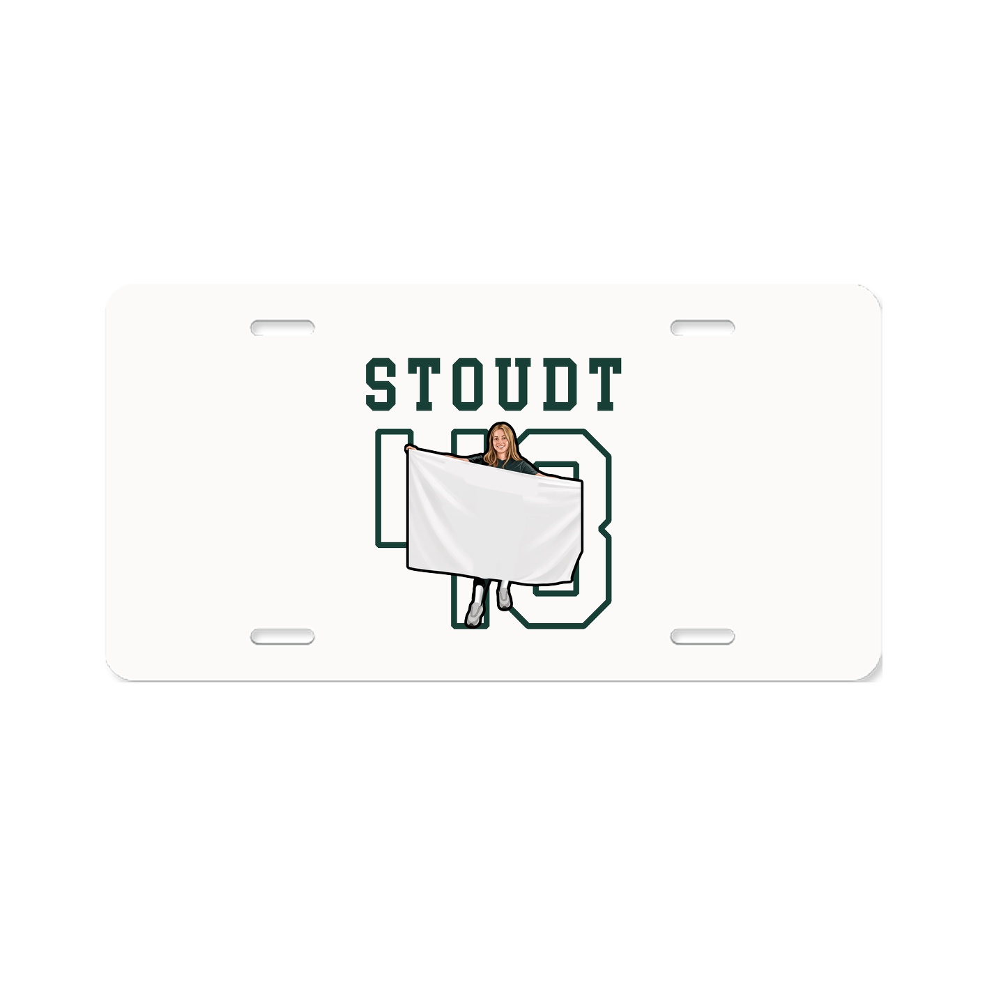 License Plate — Shirsey in Classic