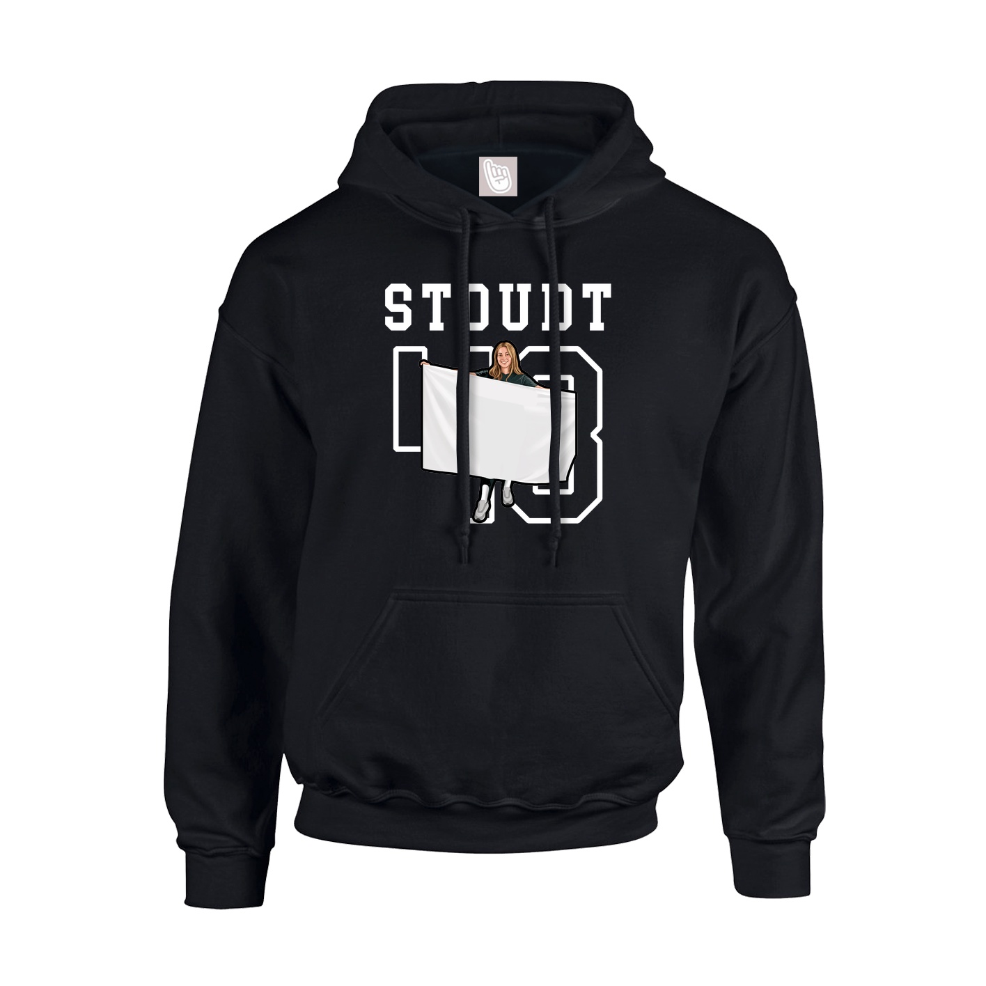 Hoodie — Shirsey in Black