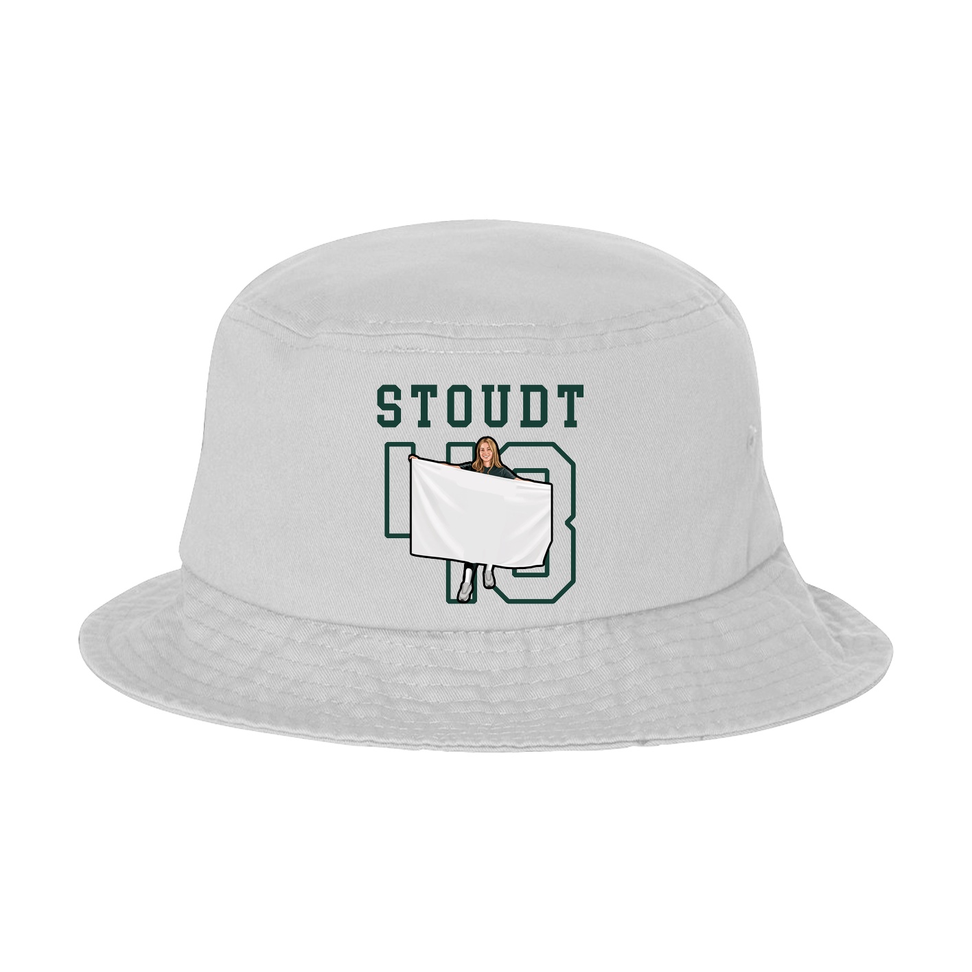 Bucket Cap — Shirsey in White