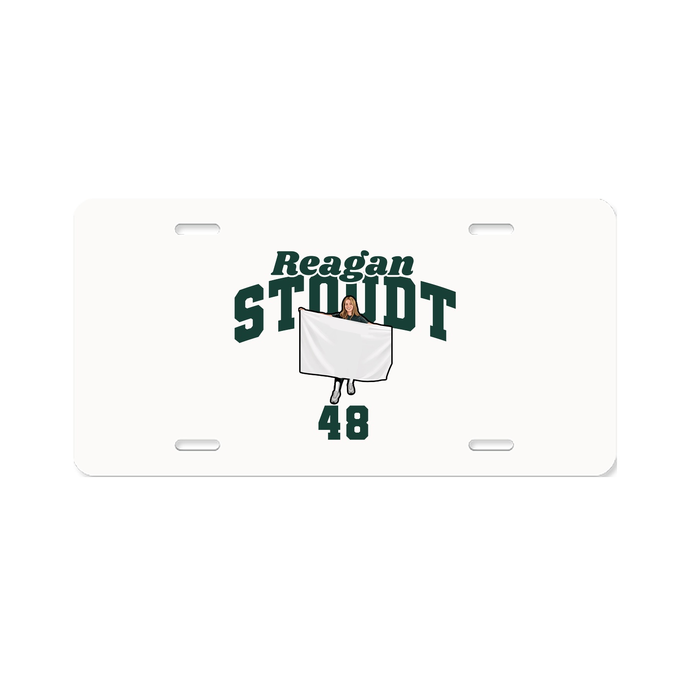 License Plate — Signature Arch in Classic