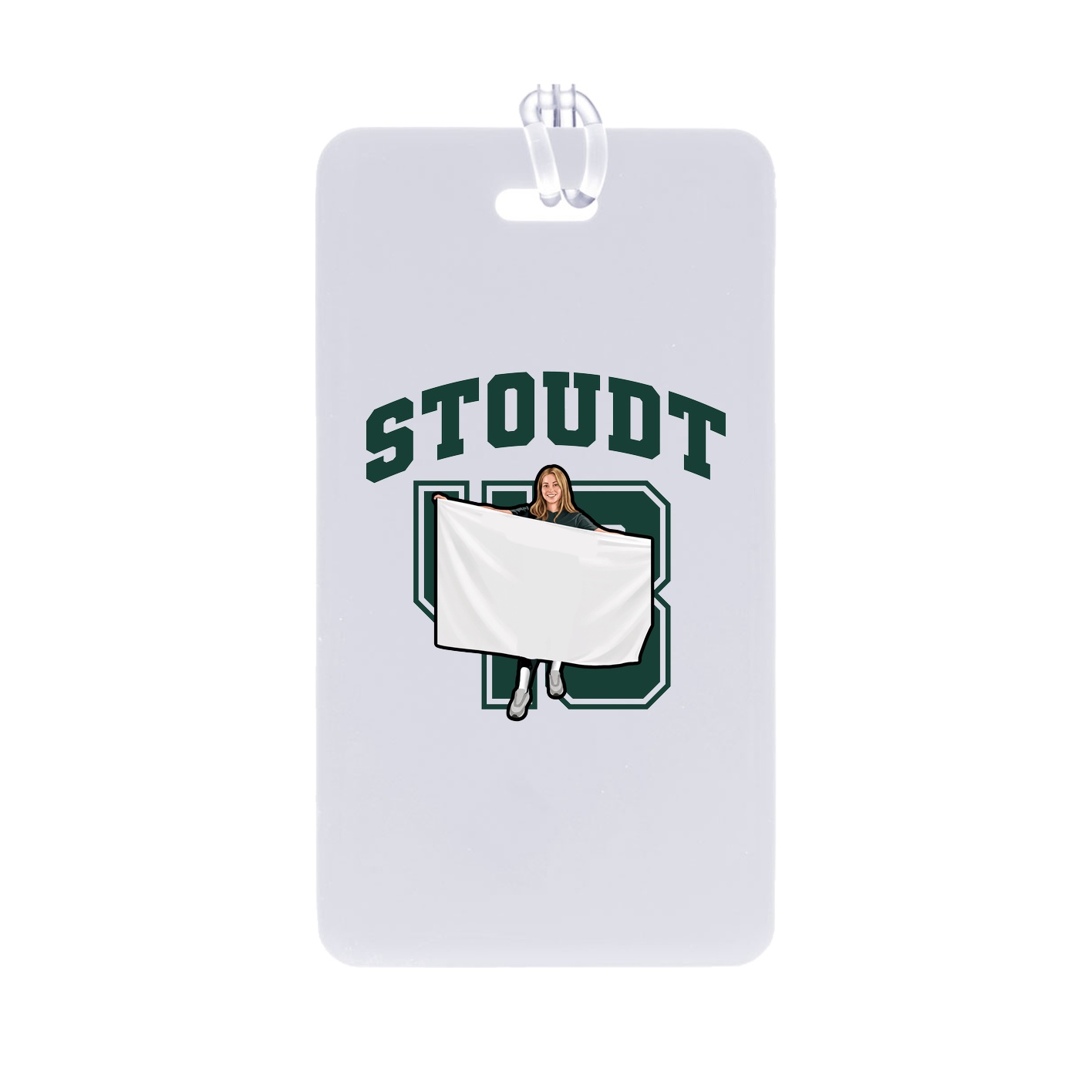 Bag Tag — Number in Classic