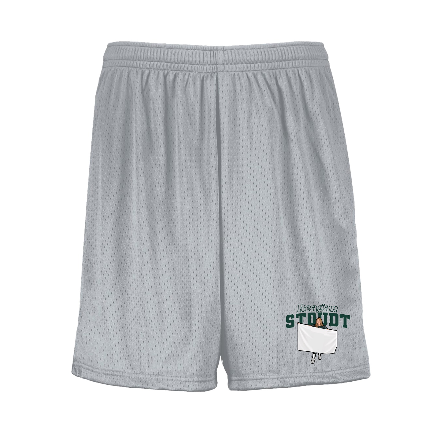 Shorts — Name Arch in Silver