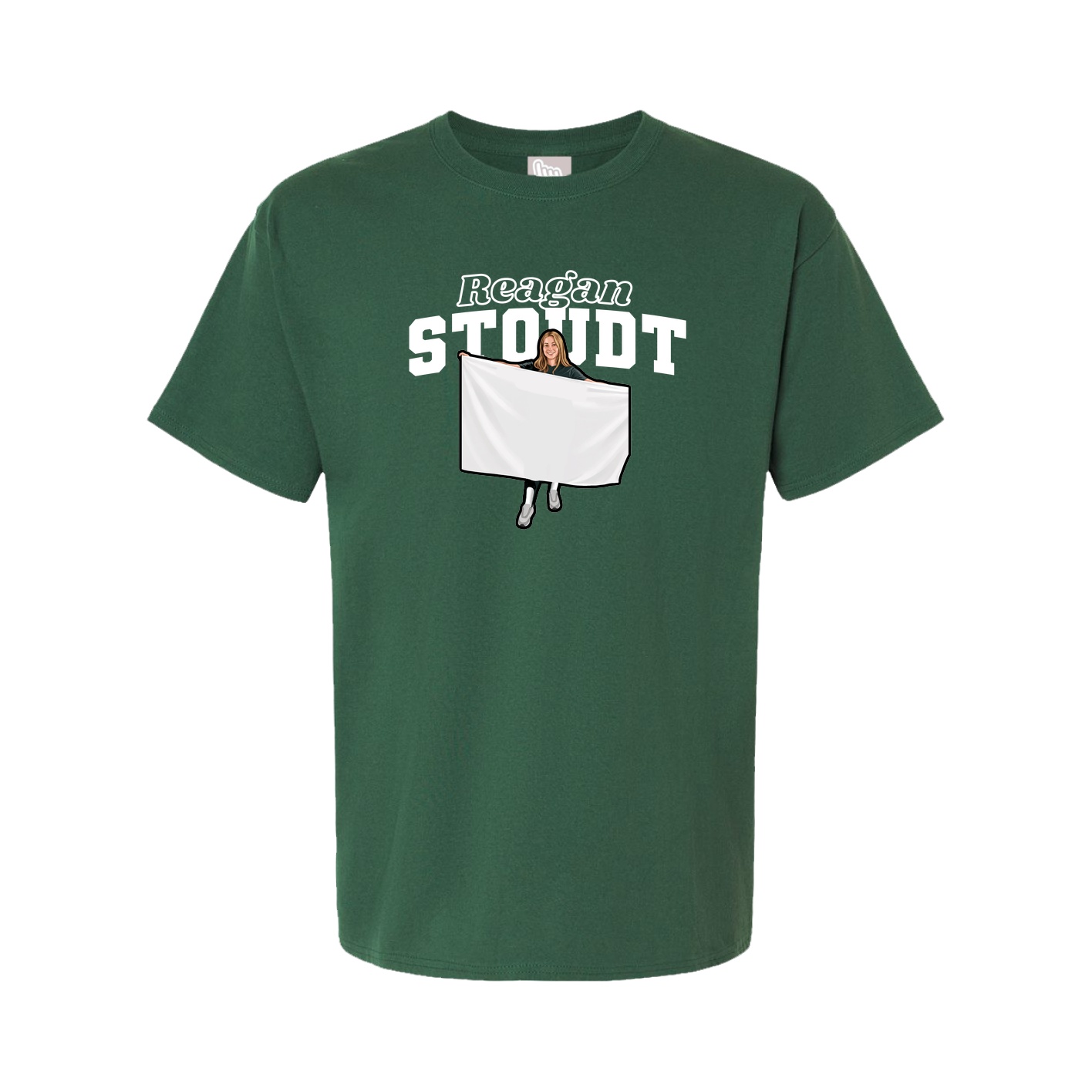 Tee — Name Arch in Green