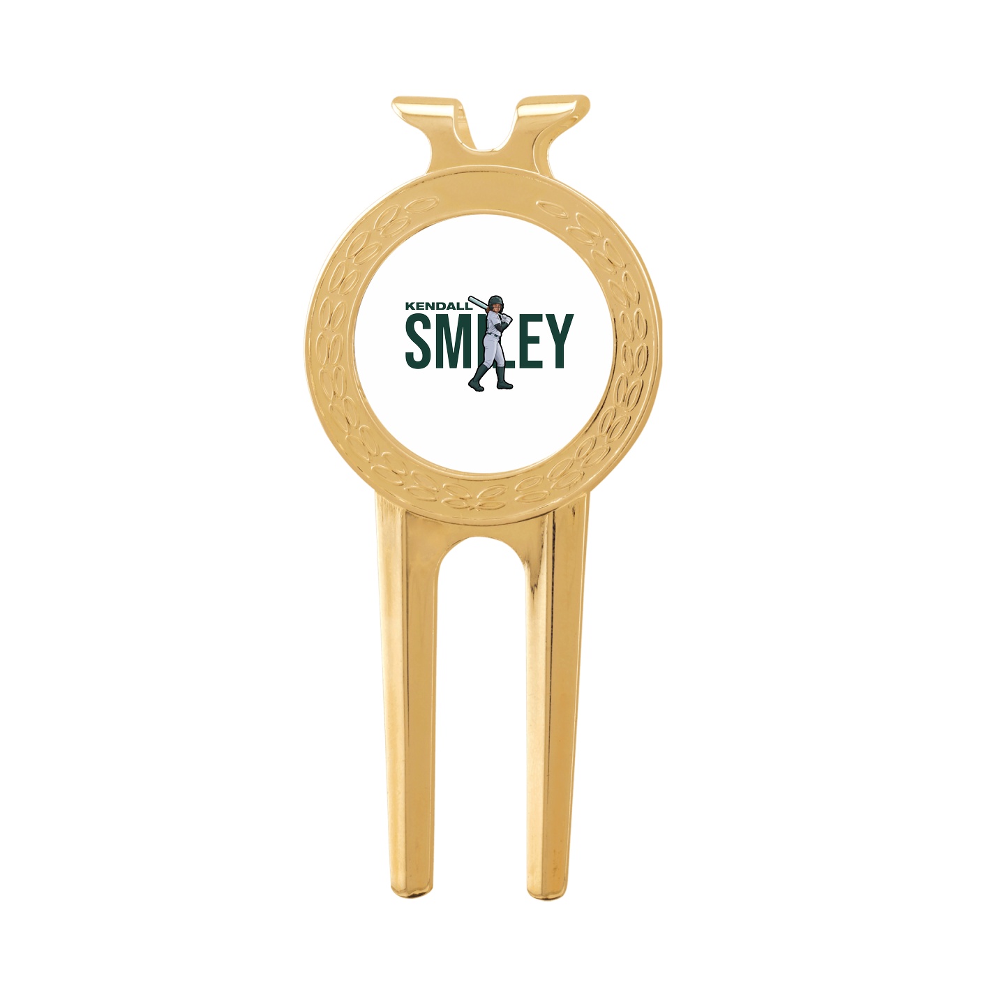 Divot Tool with Ball Marker — Player Name in Classic