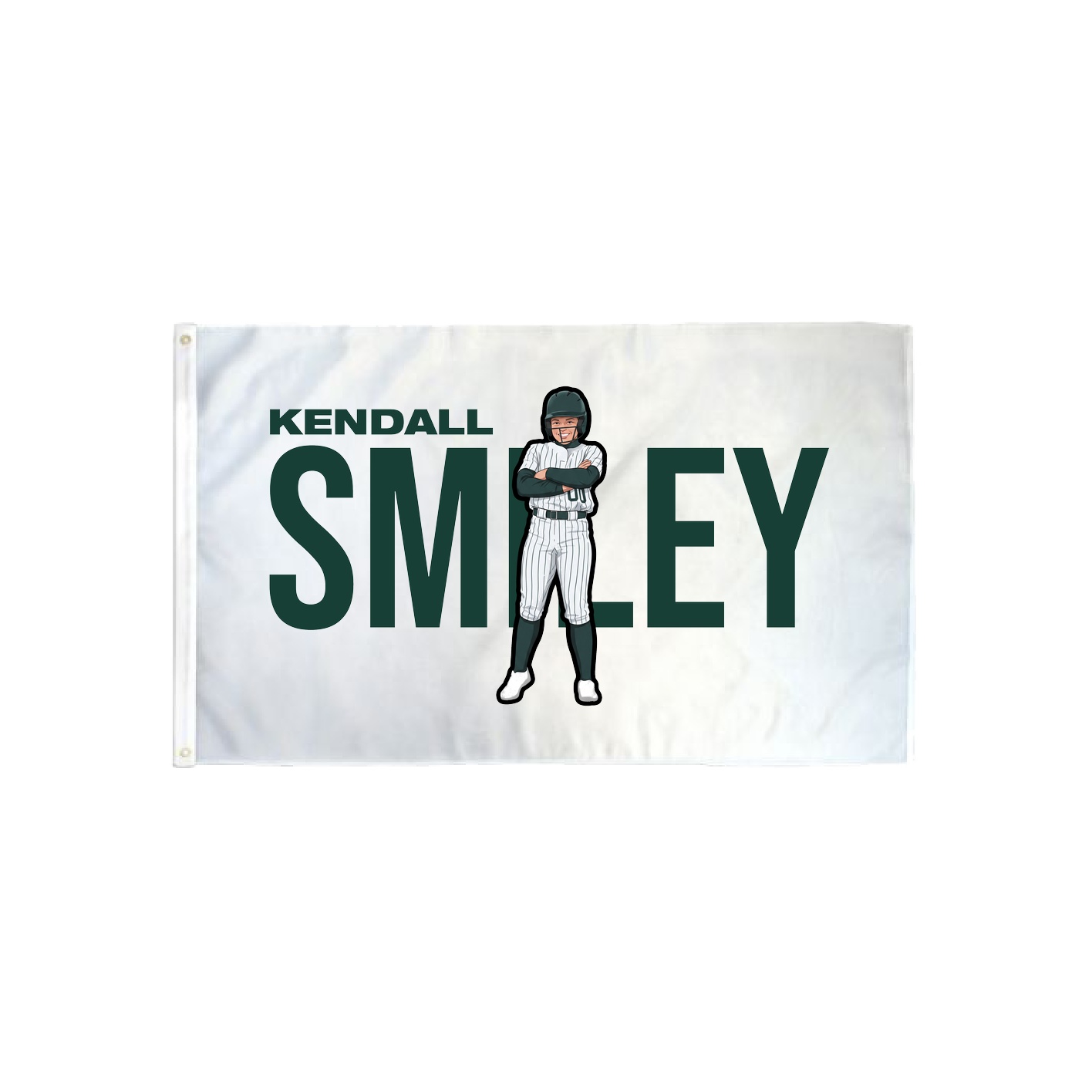 3x5 Flag — Player Name in Classic
