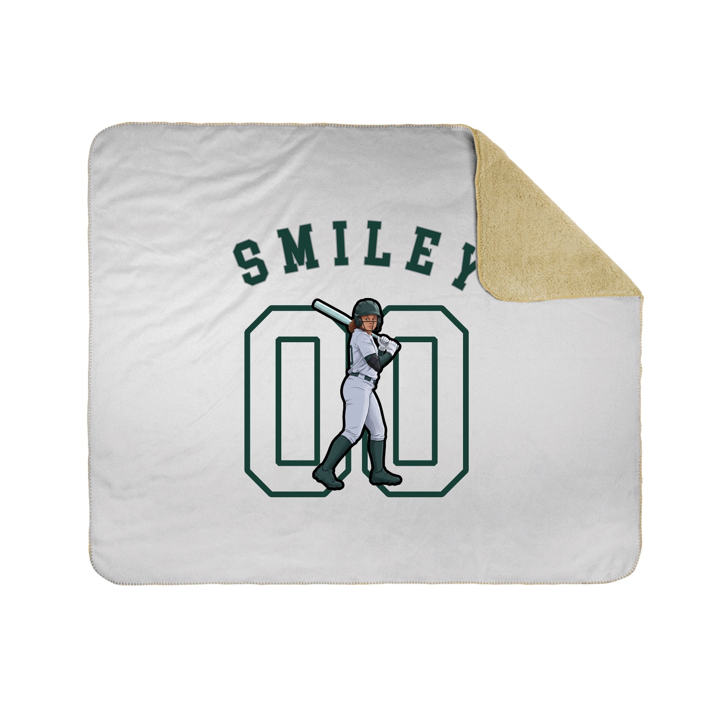 Throw Blanket — Shirsey Arch in White
