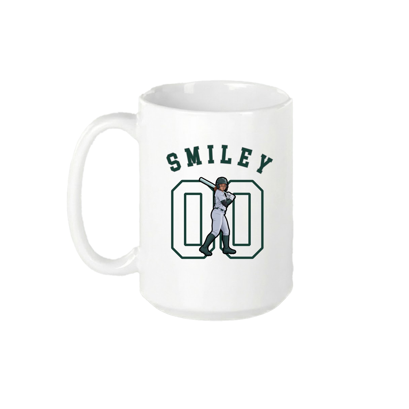 15oz Coffee Mug — Shirsey Arch in White