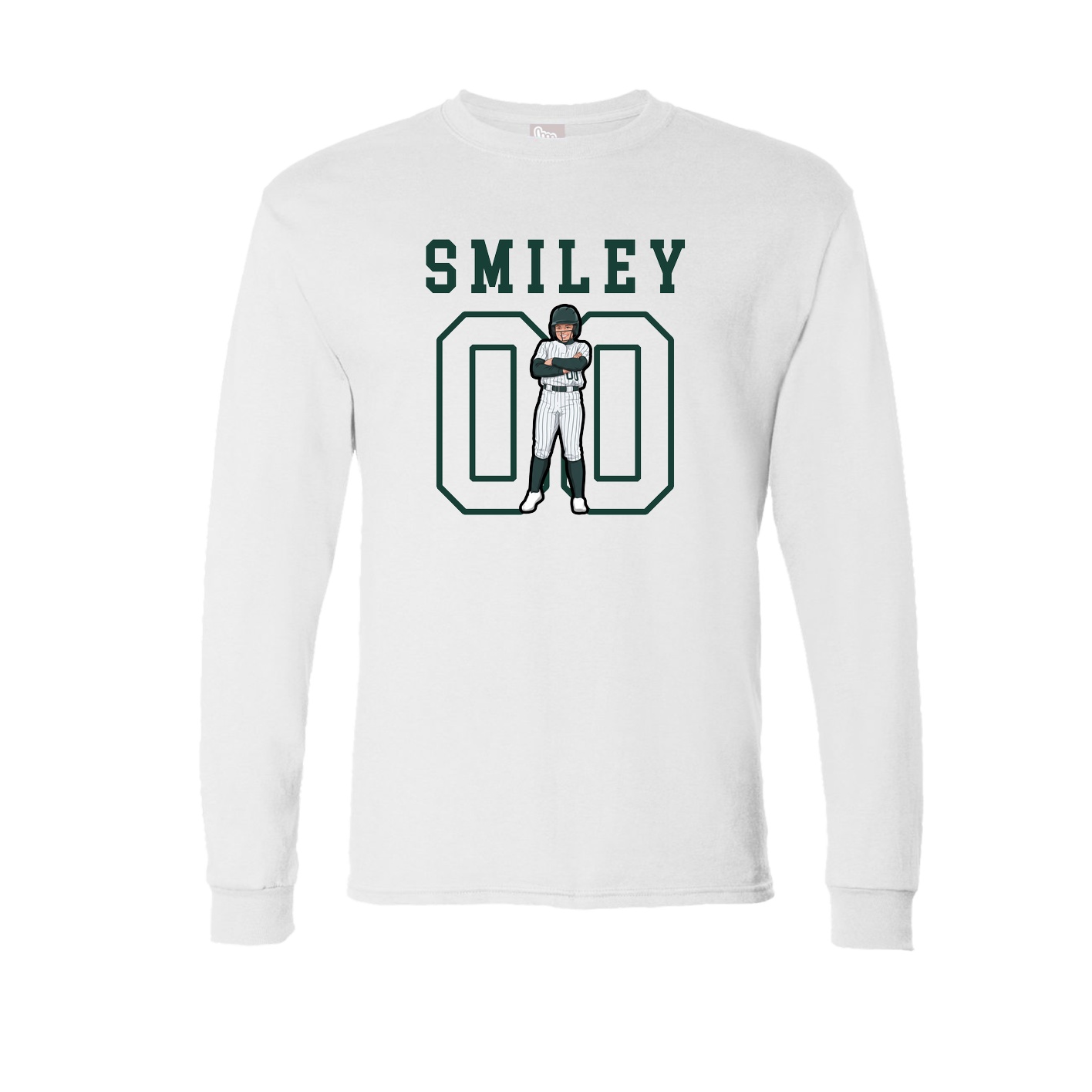 Long Sleeve Tee — Shirsey in White