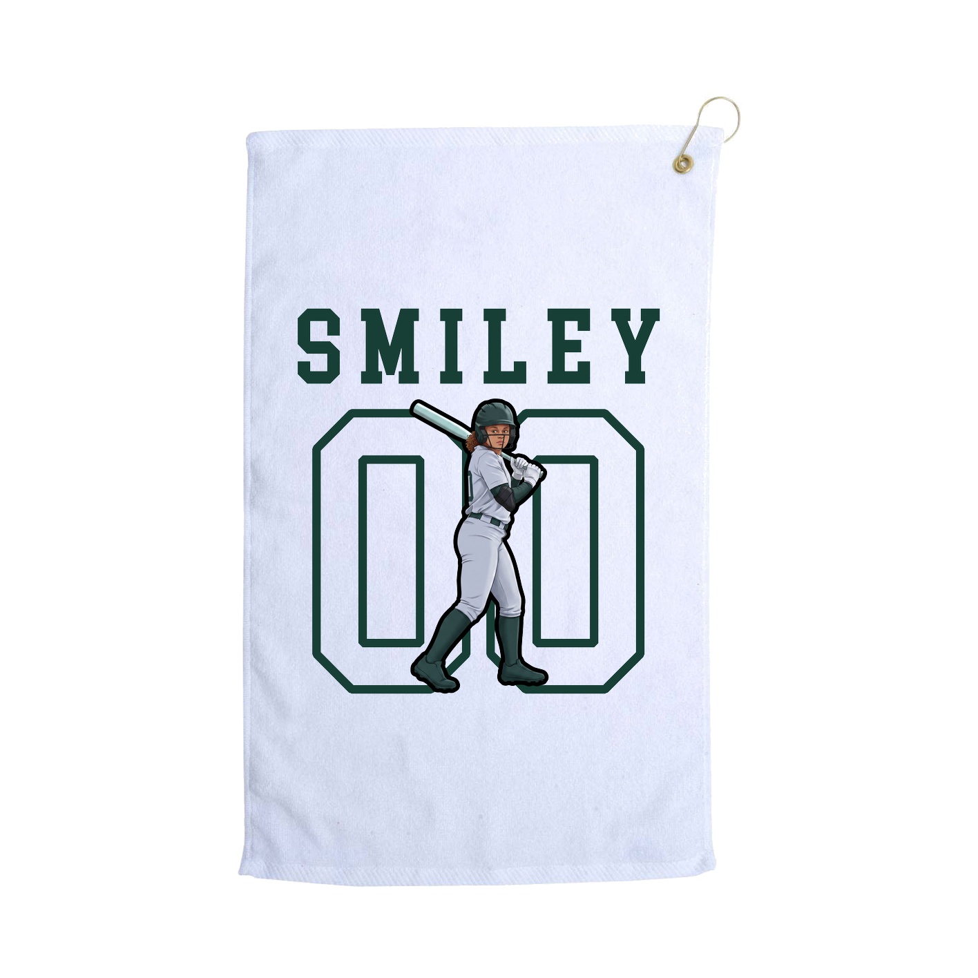 Golf Towel — Shirsey in White