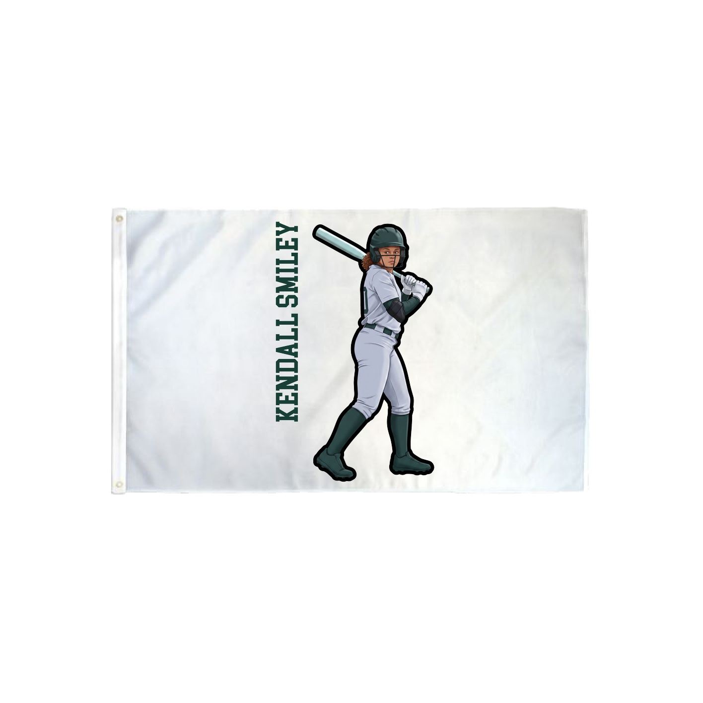 3x5 Flag — Name Vertical in Classic