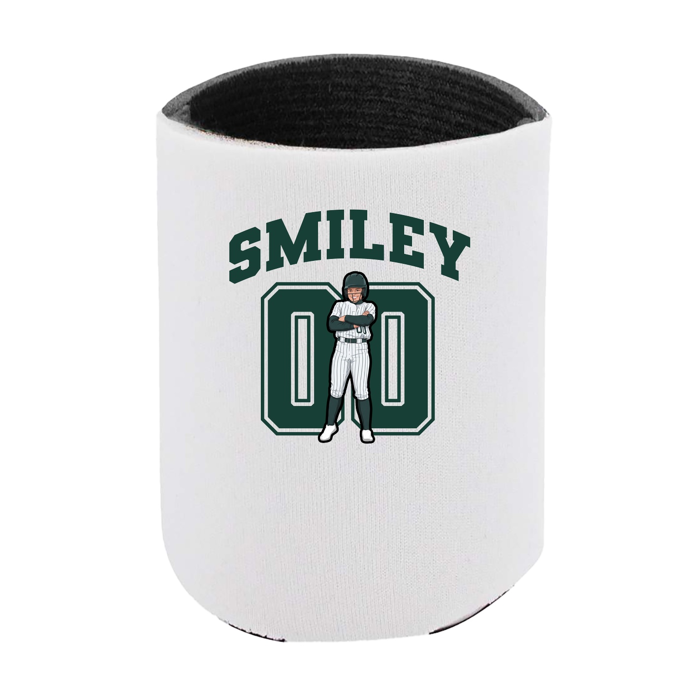 Can Holder — Number in White