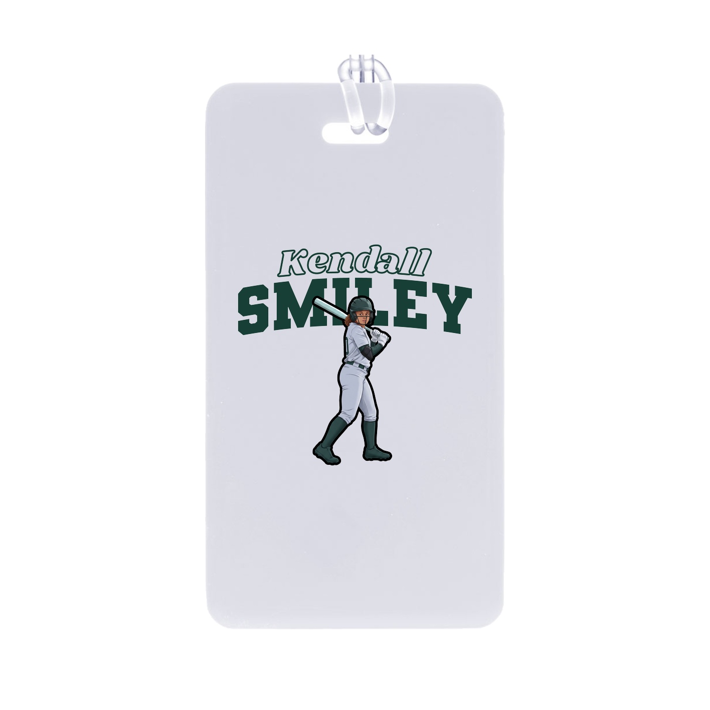 Bag Tag — Name Arch in Classic