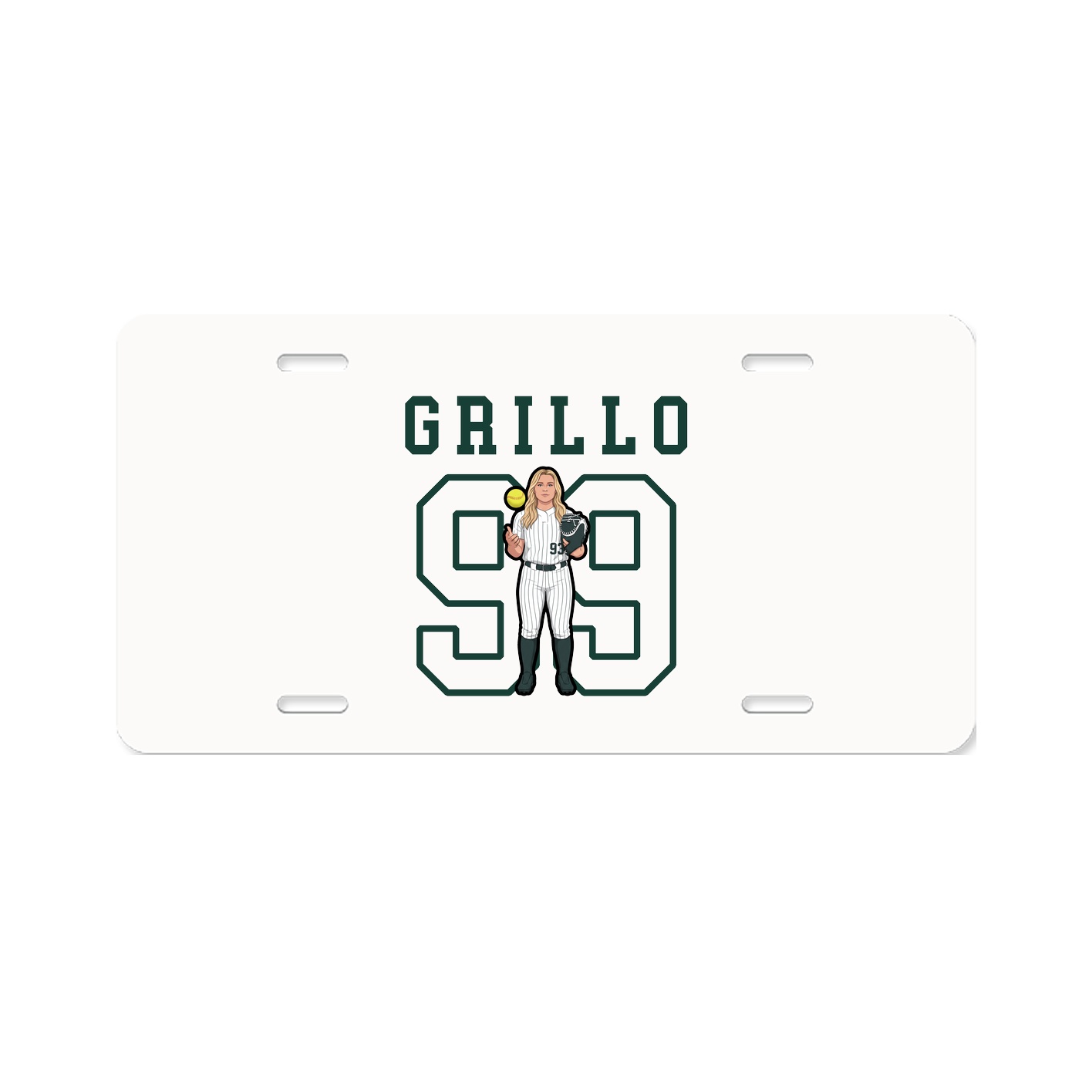 License Plate — Shirsey in Classic