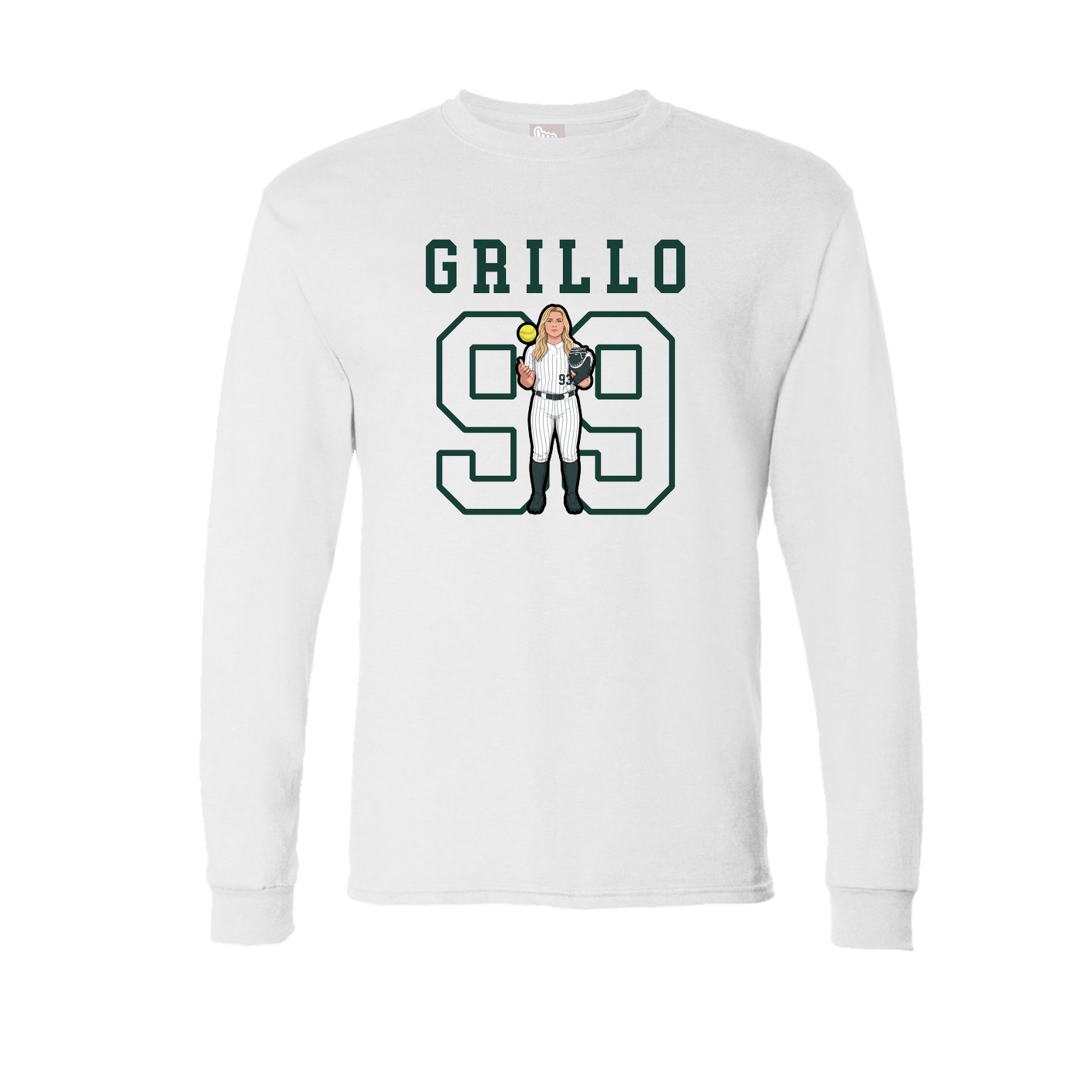 Long Sleeve Tee — Shirsey in White