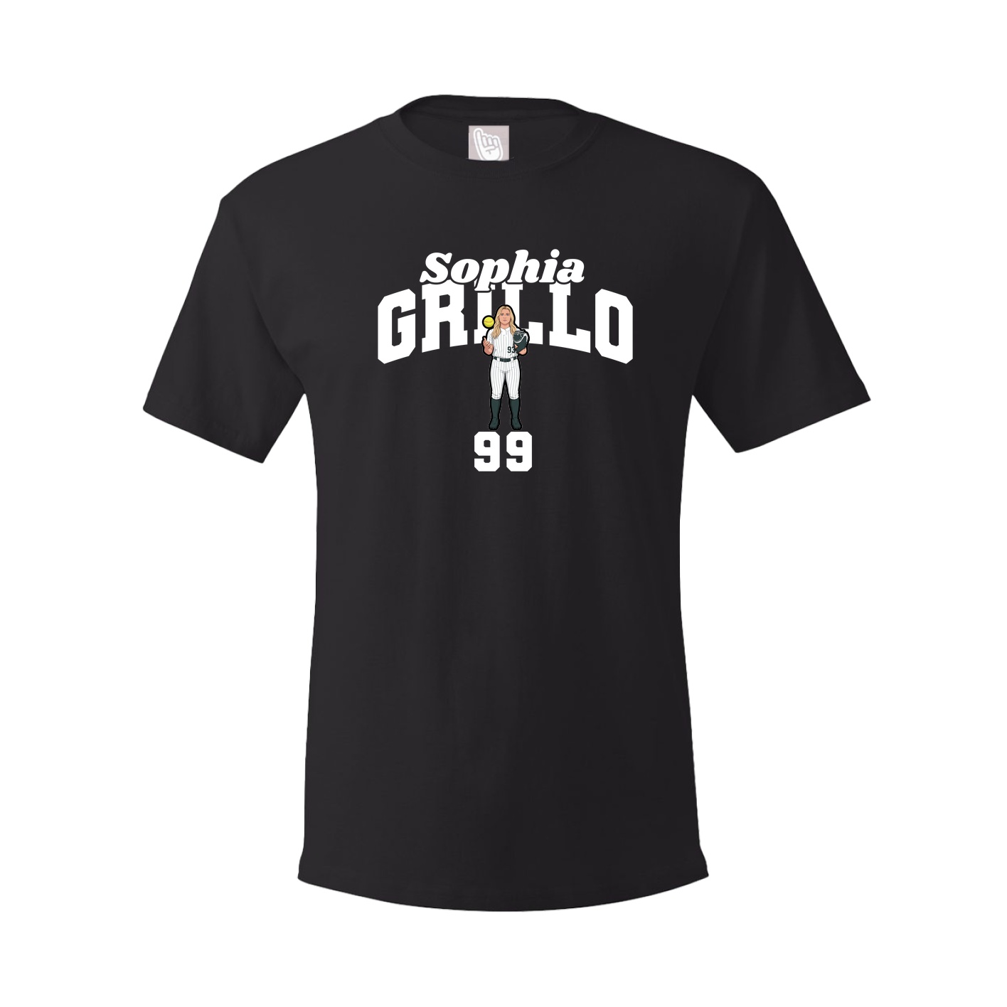 Tee — Signature Arch in Black