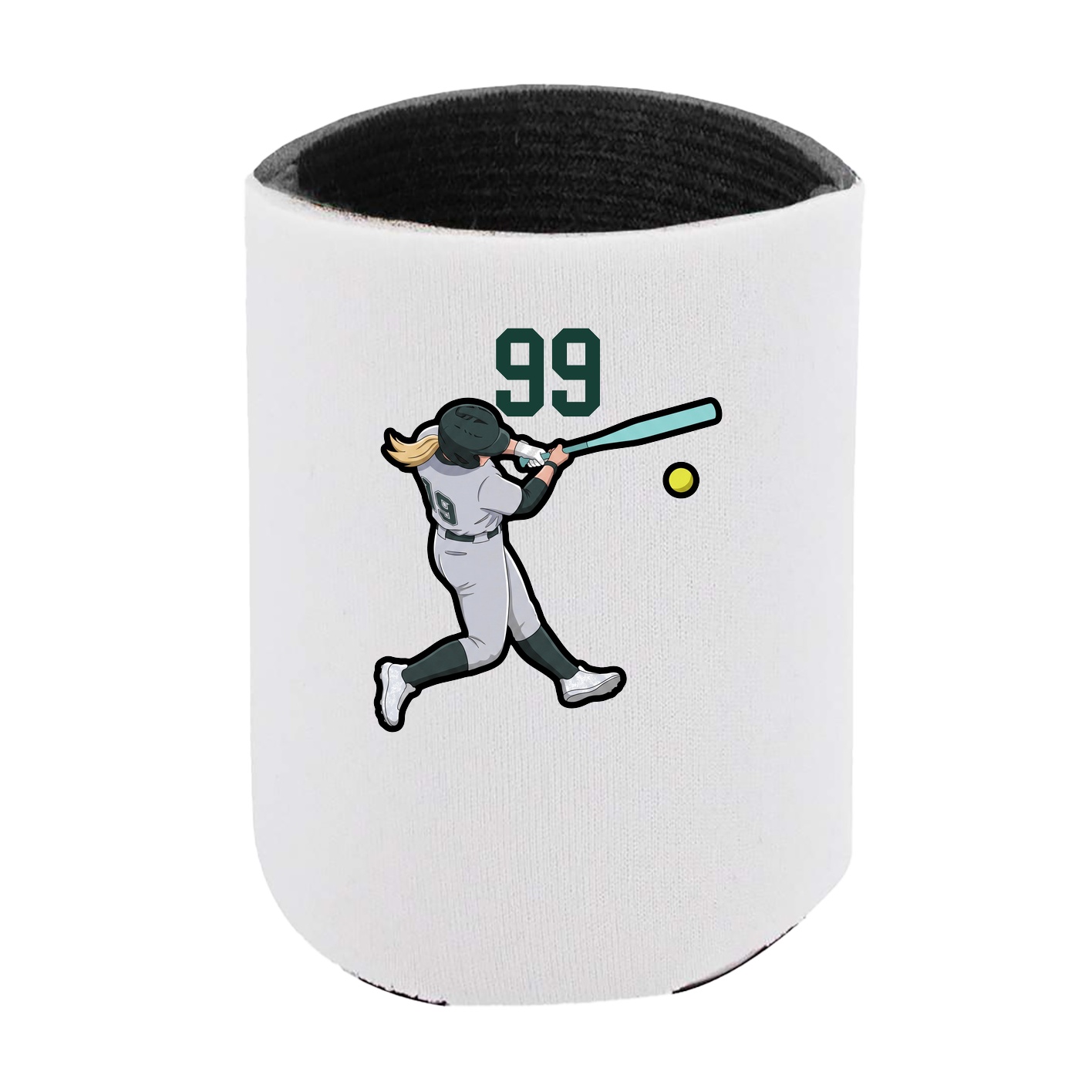 Can Holder — Number Top in White