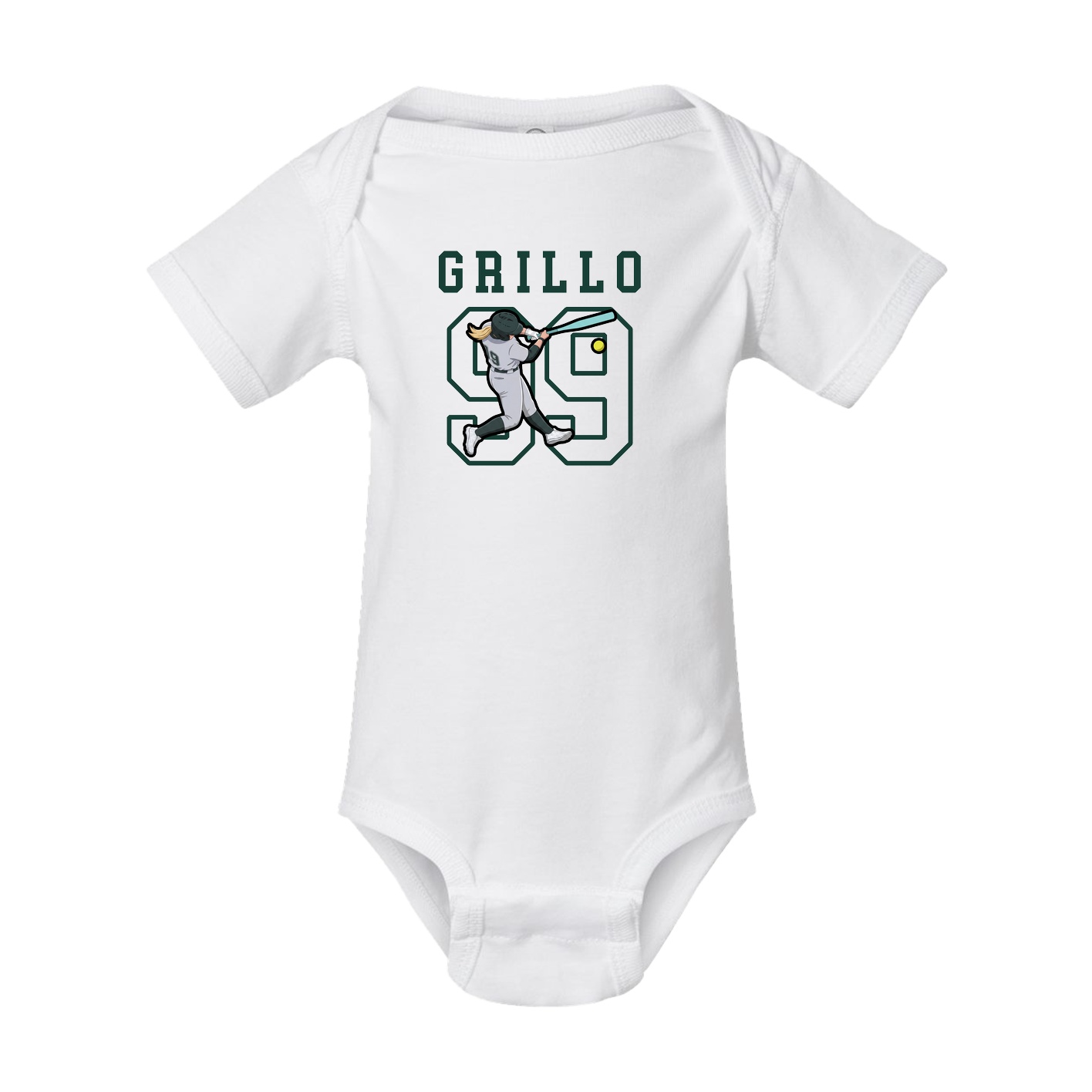 Baby Onesie — Shirsey in White