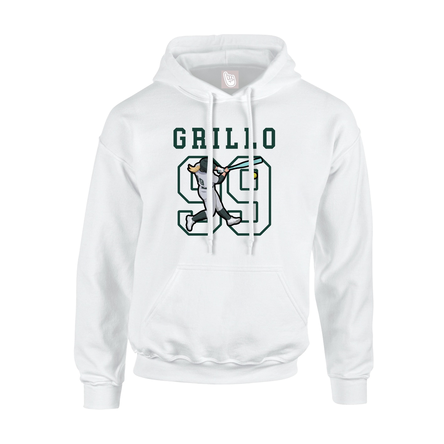 Youth Hoodie — Shirsey in White