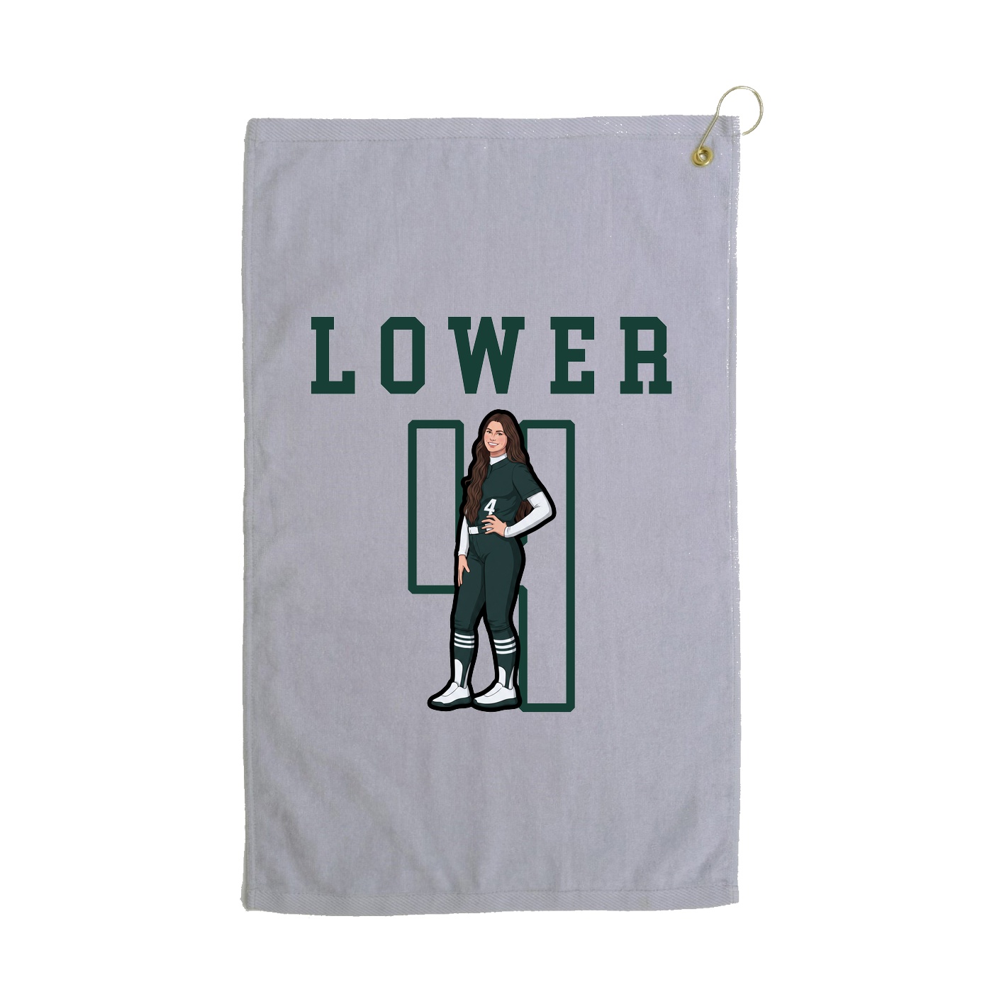 Golf Towel — Shirsey in Grey