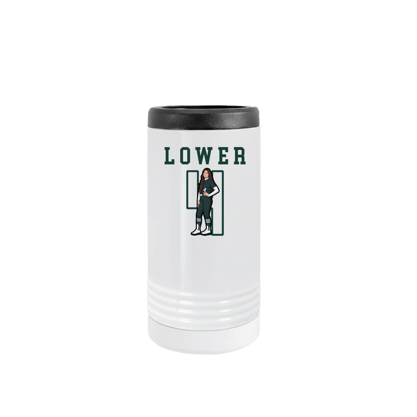 Slim Beverage Holder — Shirsey in White