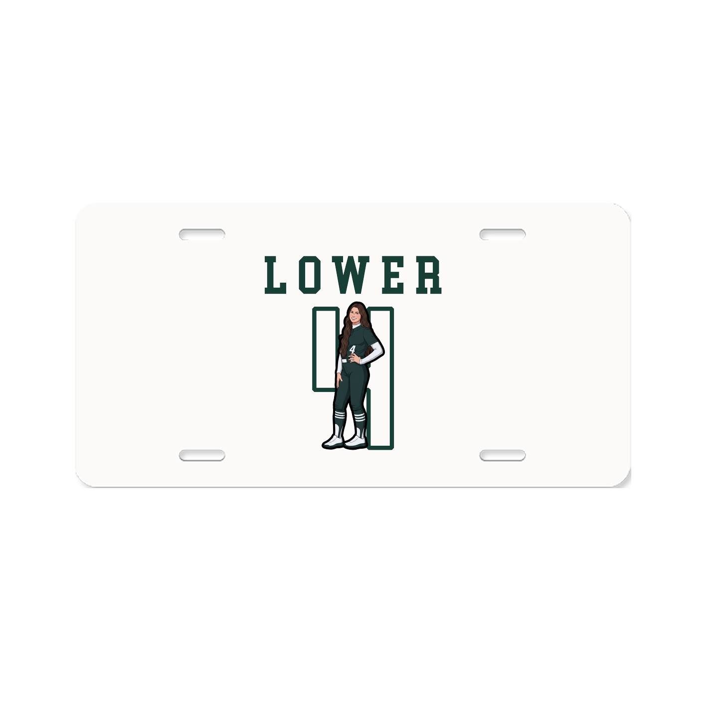 License Plate — Shirsey in Classic