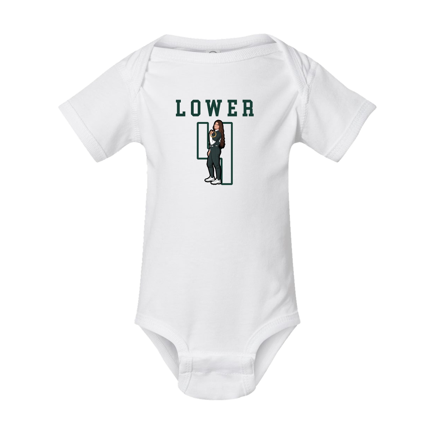 Baby Onesie — Shirsey in White