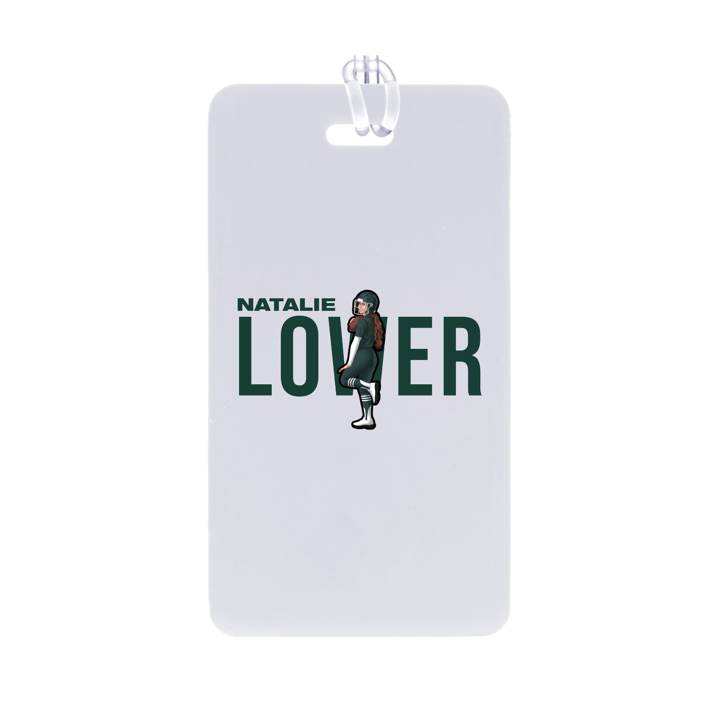 Bag Tag — Player Name in Classic