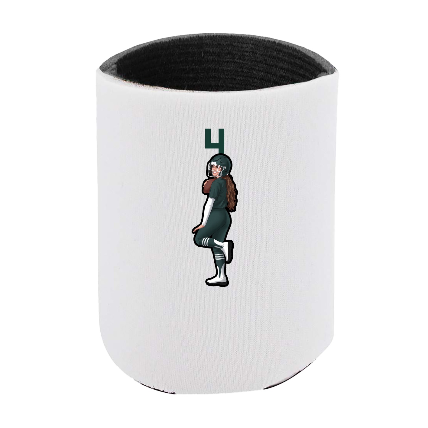 Can Holder — Number Top in White