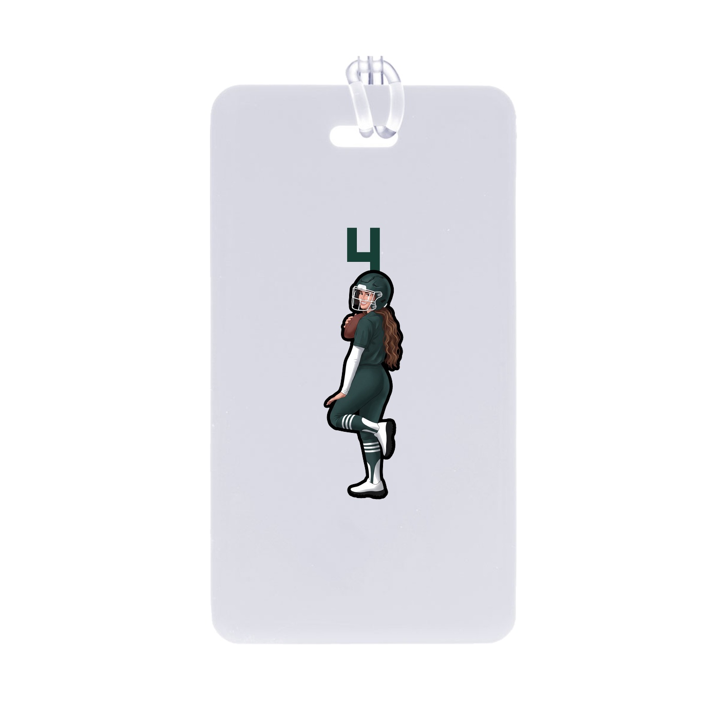 Bag Tag — Number Top in Classic