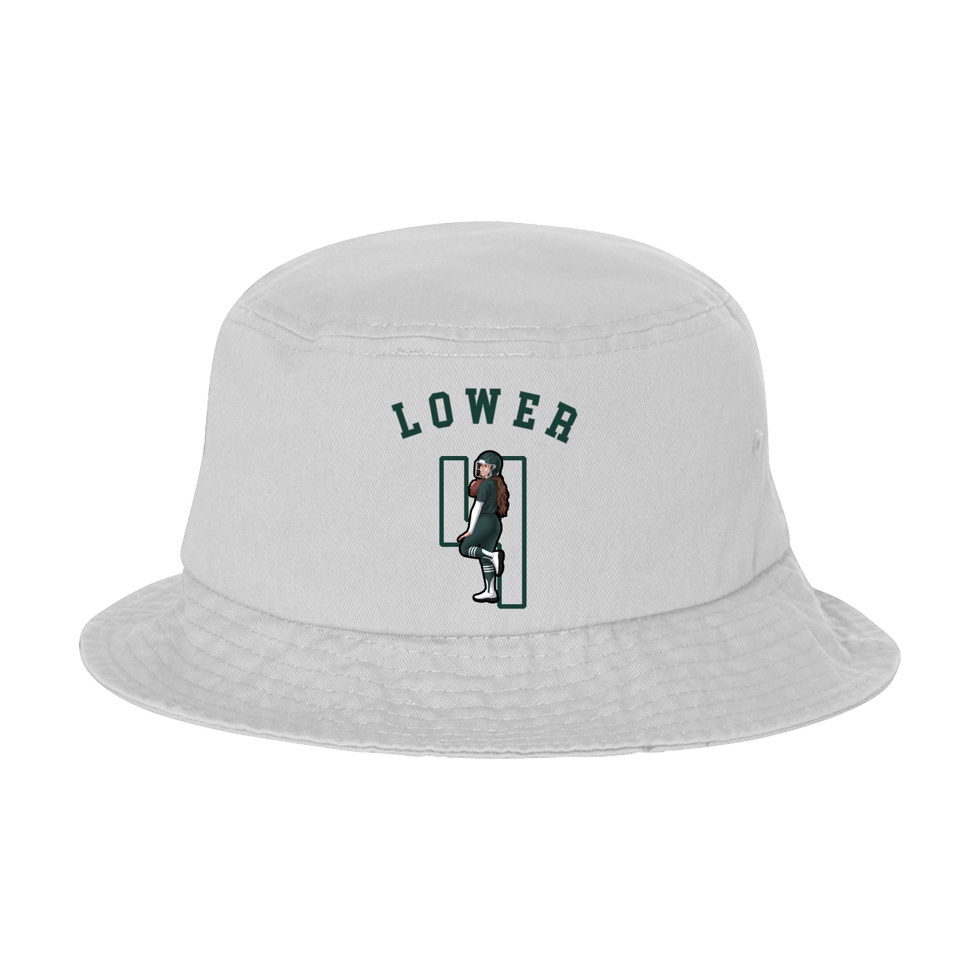 Bucket Cap — Shirsey Arch in White