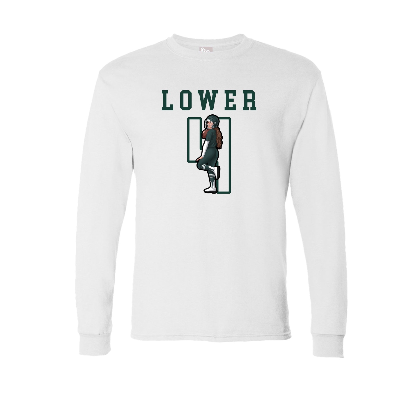 Long Sleeve Tee — Shirsey in White