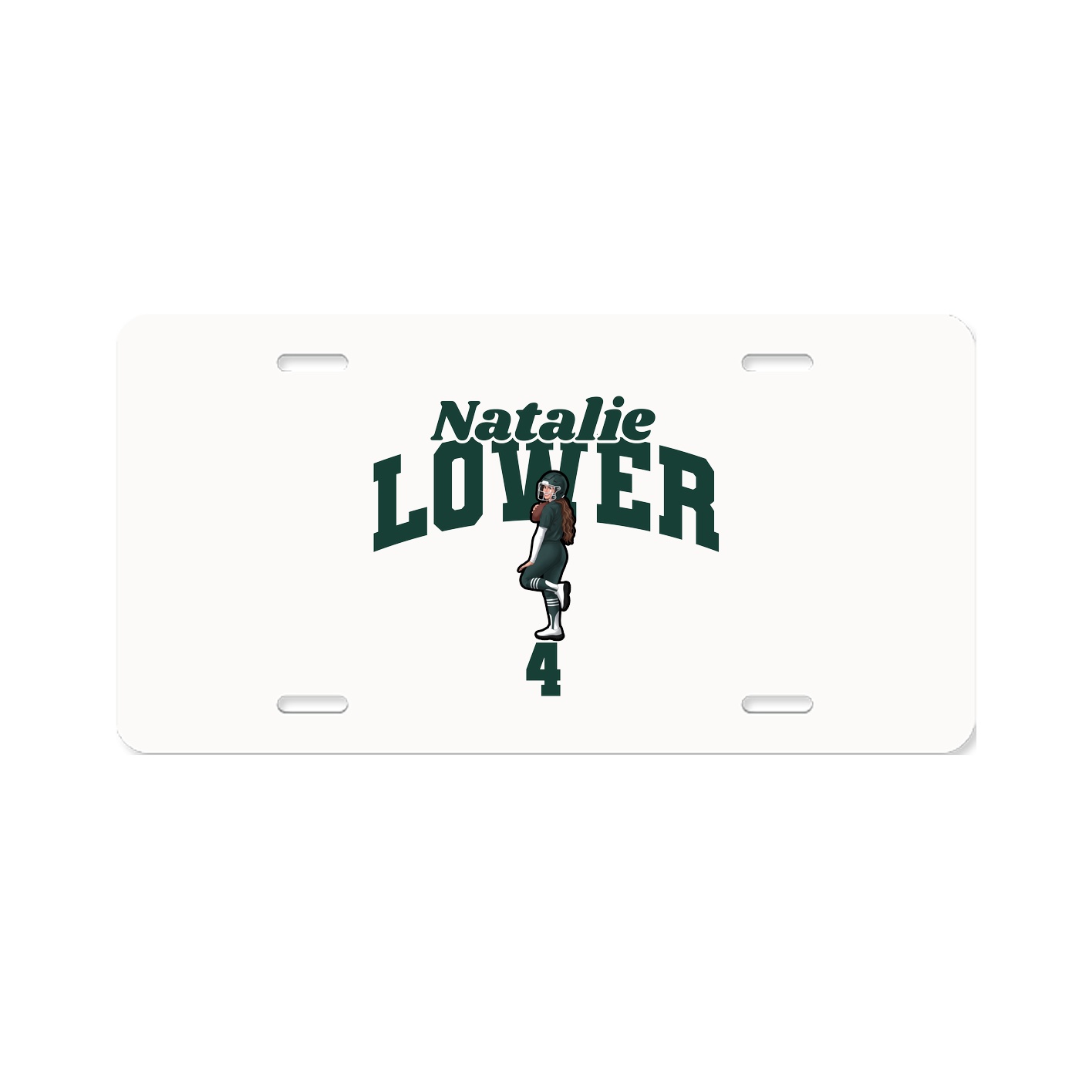 License Plate — Signature Arch in Classic