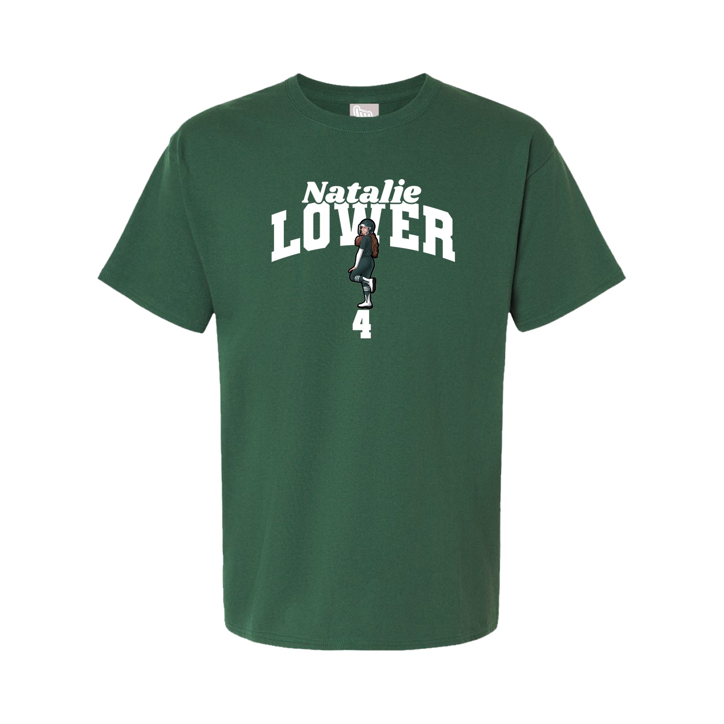 Youth Tee — Signature Arch in Green