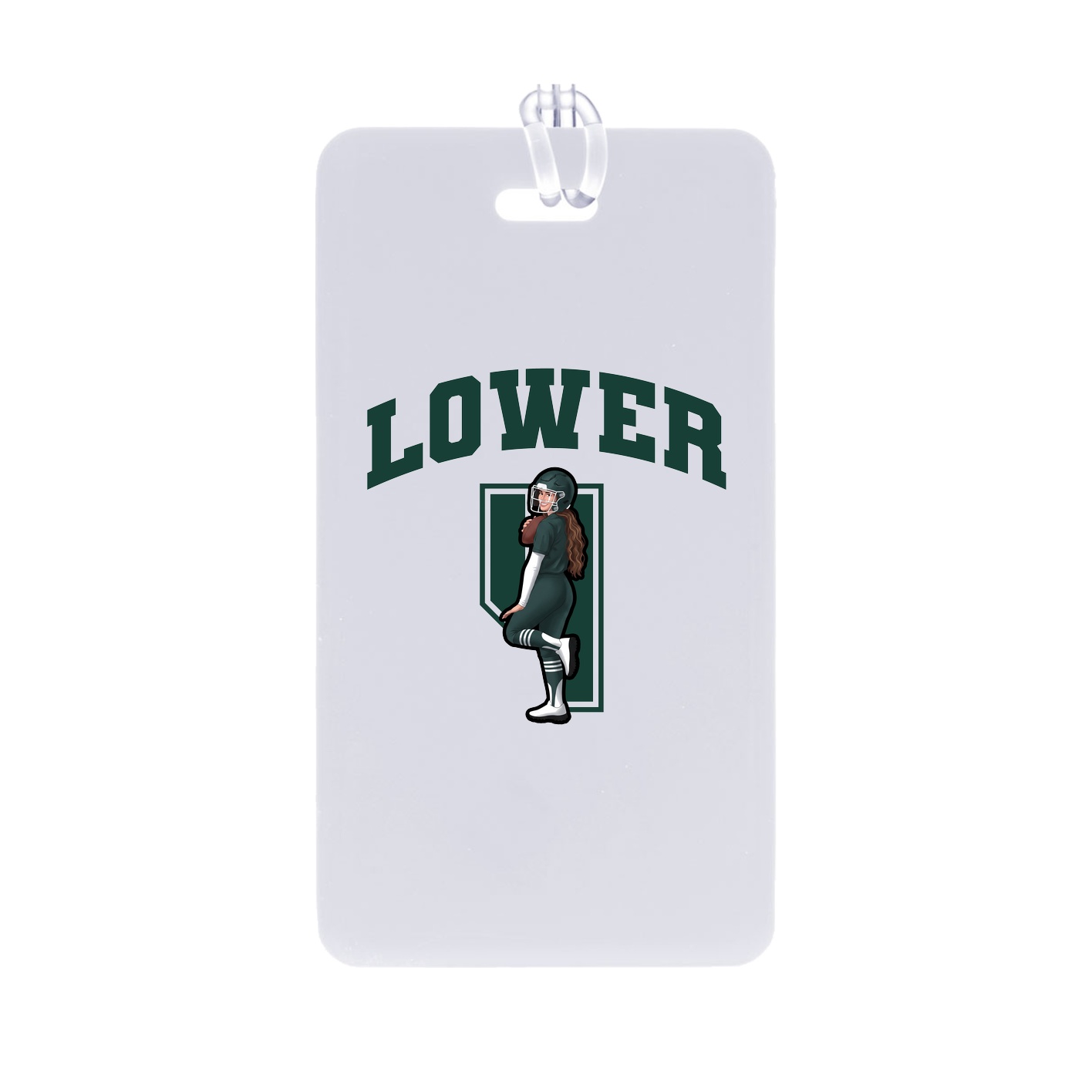 Bag Tag — Number in Classic