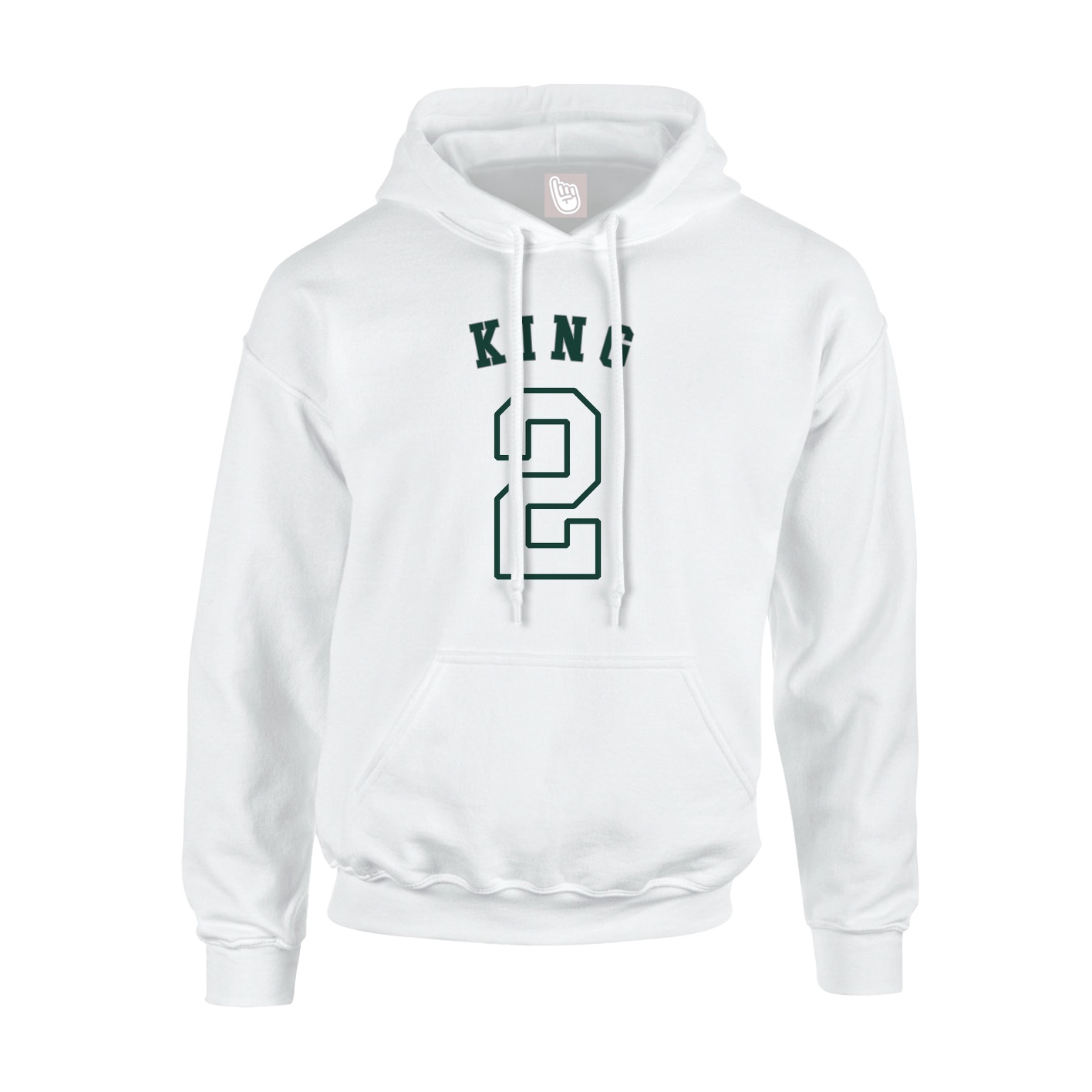 Youth Hoodie — Shirsey Arch in White