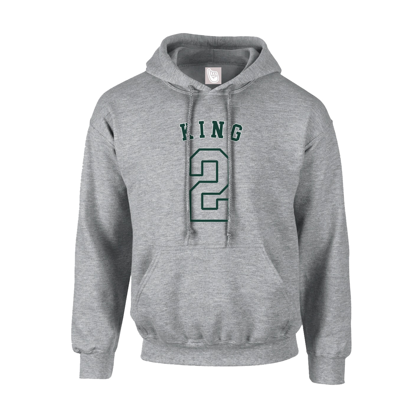 Youth Hoodie — Shirsey Arch in Grey